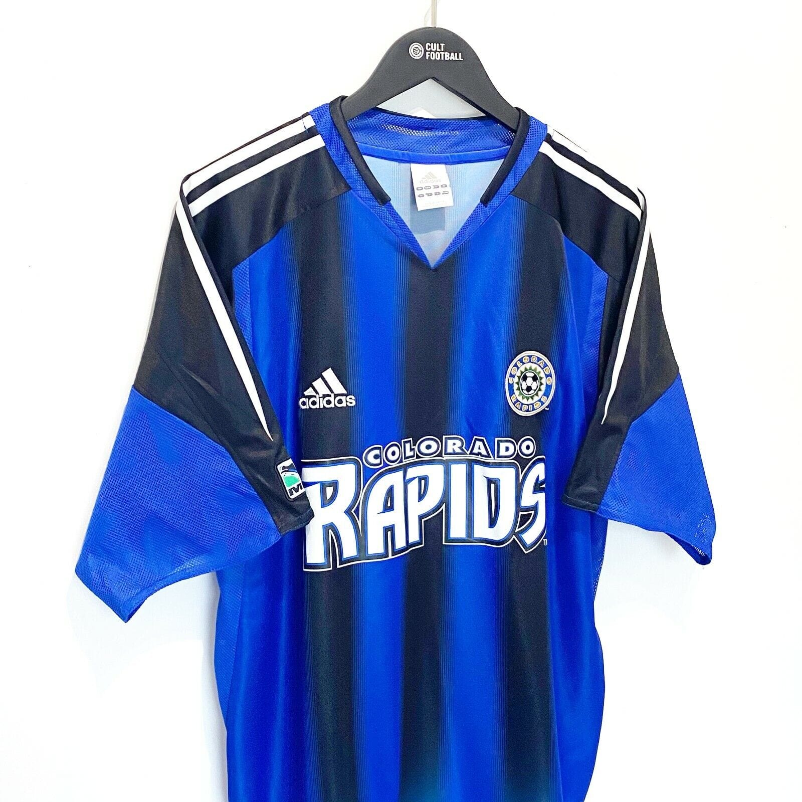 2005/06 COLORADO RAPIDS Vintage adidas Home Football Shirt Jersey (L) MLS MINT