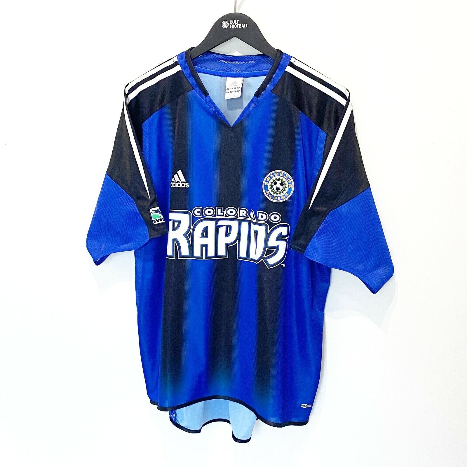 2005/06 COLORADO RAPIDS Vintage adidas Home Football Shirt Jersey (L) MLS MINT