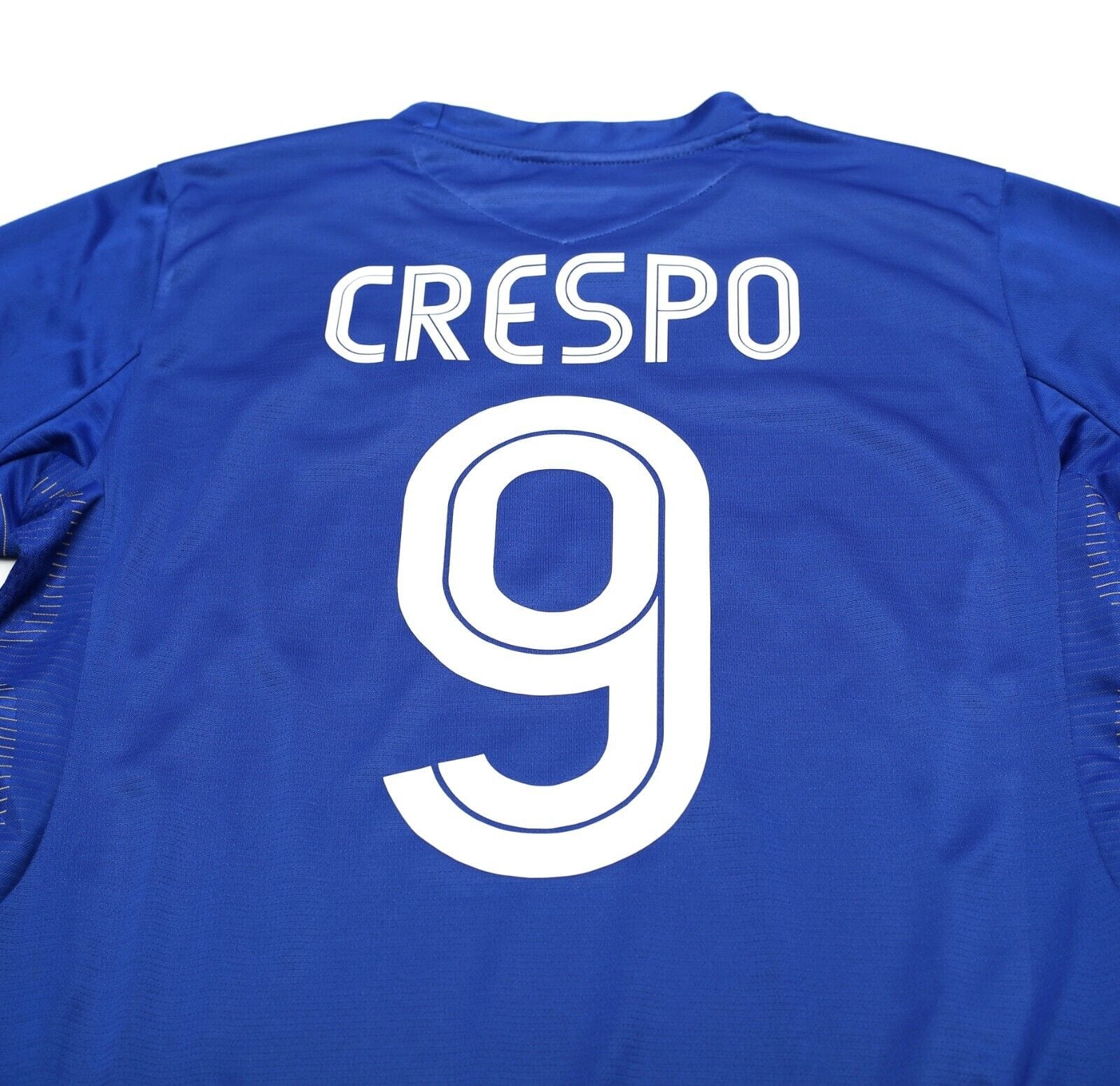 2005/06 CRESPO #9 Chelsea Vintage Umbro UCL Home Football Shirt Jersey (M)