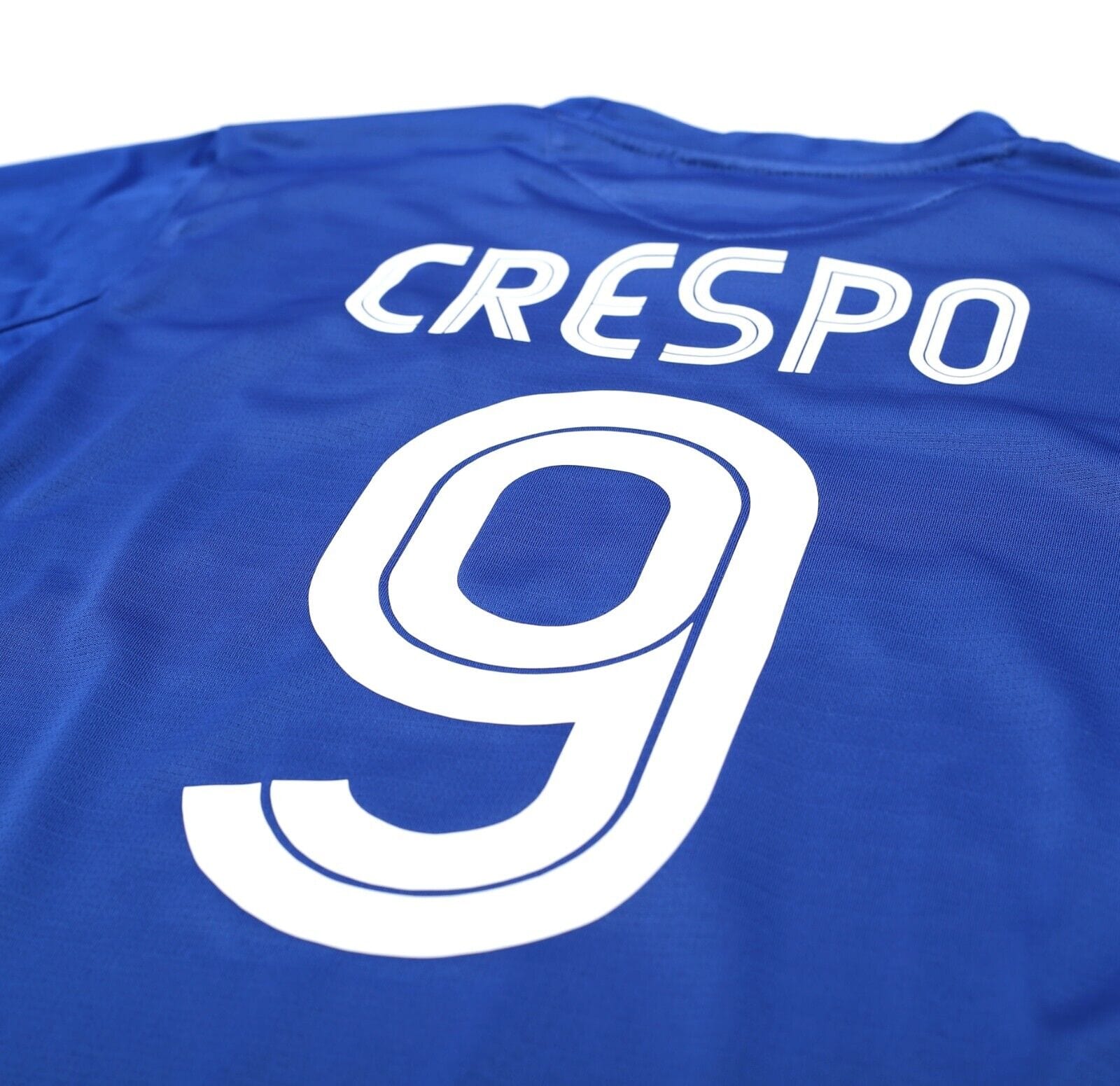 2005/06 CRESPO #9 Chelsea Vintage Umbro UCL Home Football Shirt Jersey (M)