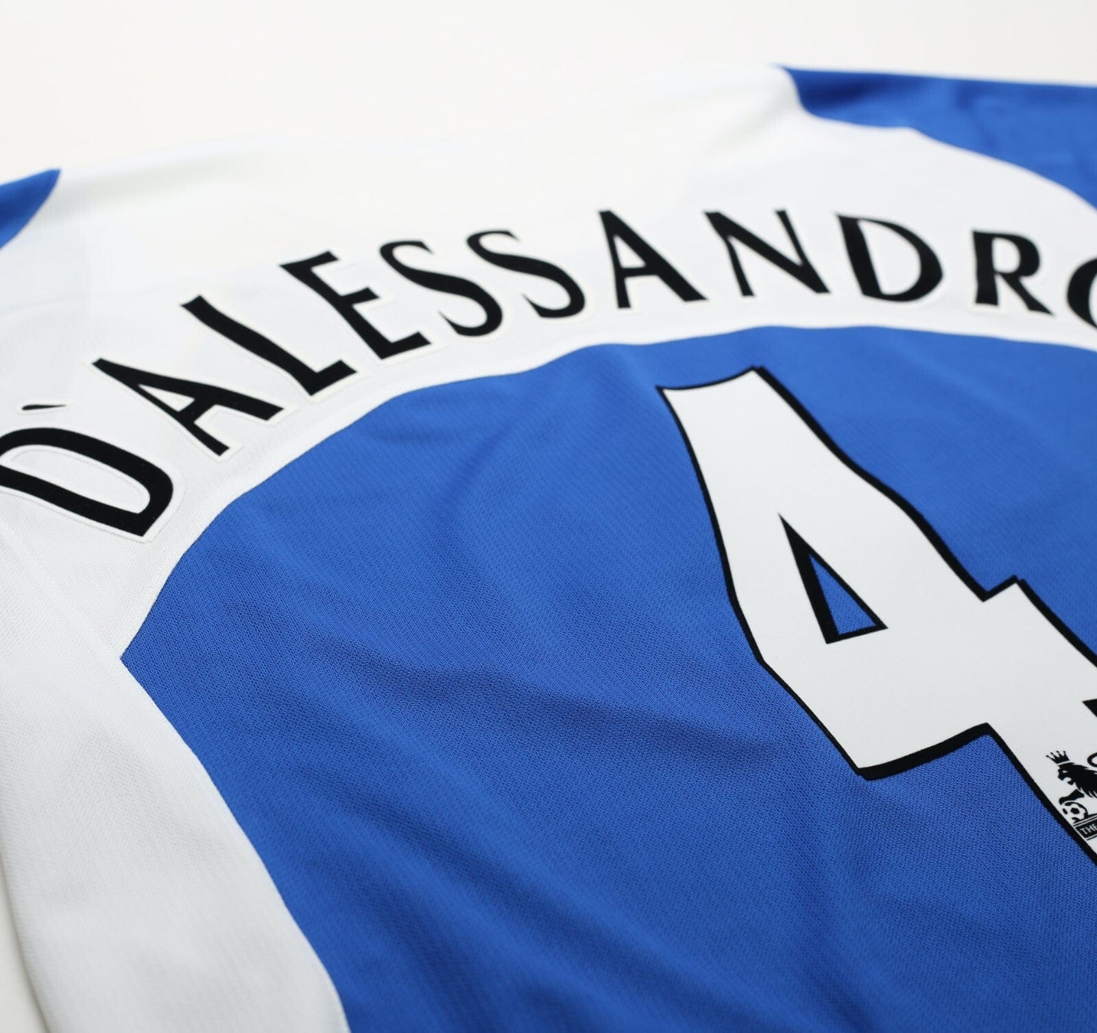 2005/06 D'ALESSANDRO #4 Portsmouth Vintage Jako Home Football Shirt (L)