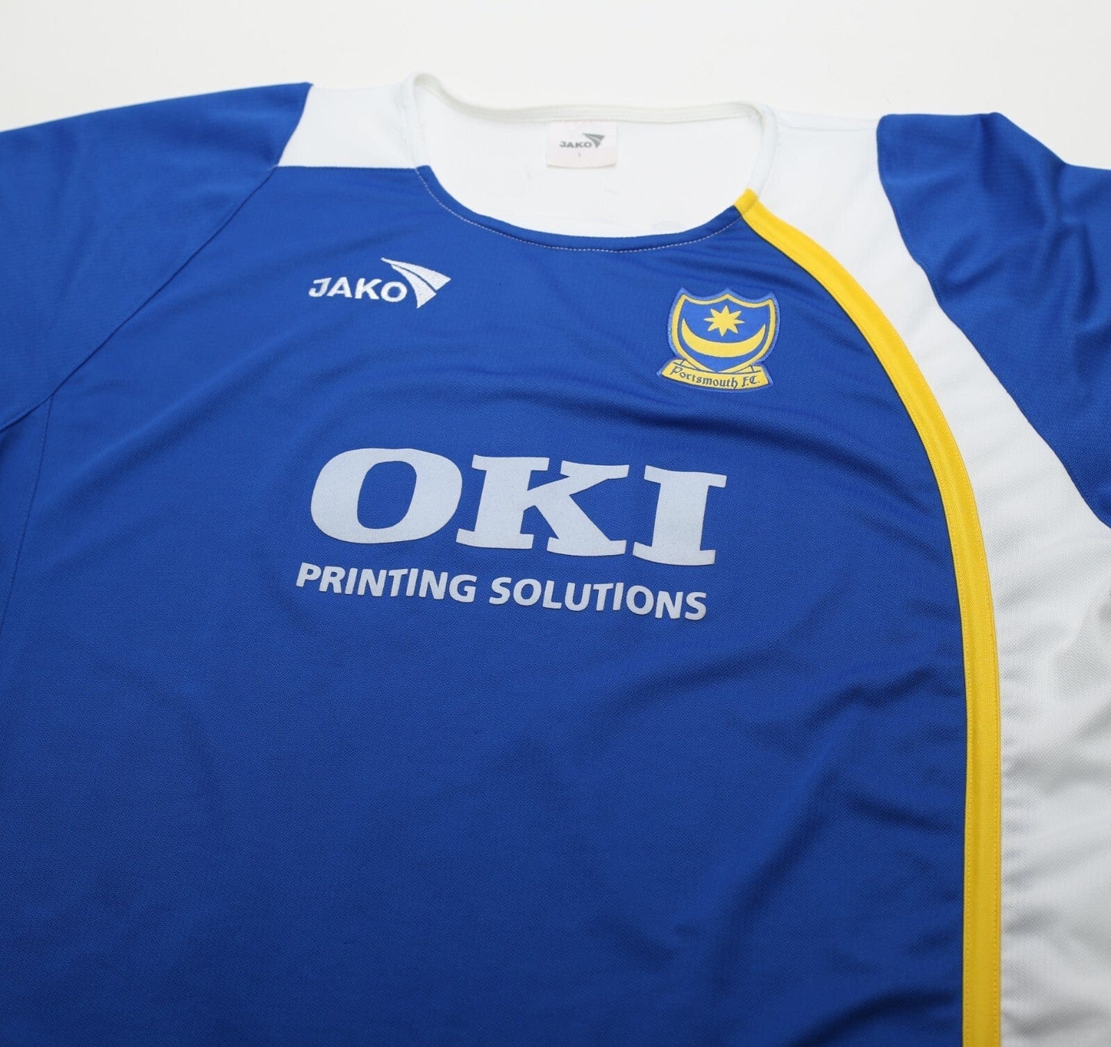 2005/06 D'ALESSANDRO #4 Portsmouth Vintage Jako Home Football Shirt (L)