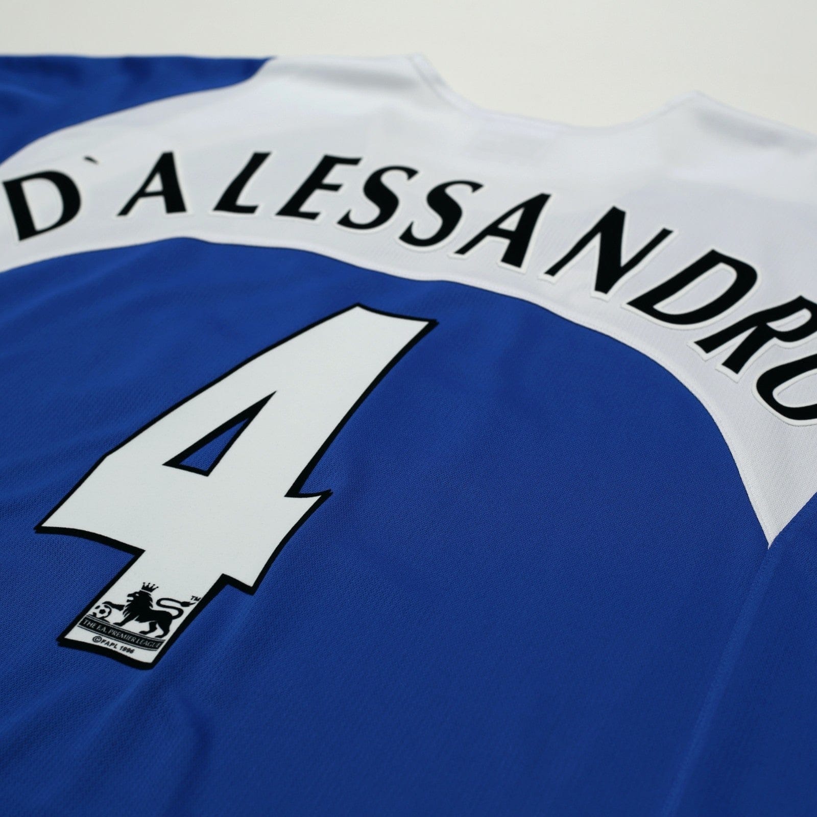 2005/06 D'Alessandro #4 Portsmouth Vintage Jako Home Football Shirt (XL)