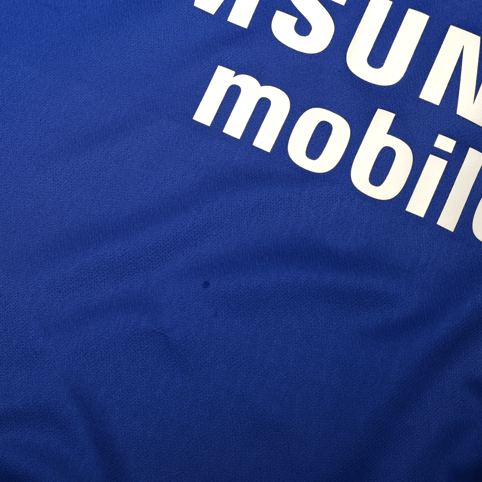 2005/06 Drogba #15 Chelsea Vintage Umbro Centenary UCL Home Football Shirt (M)