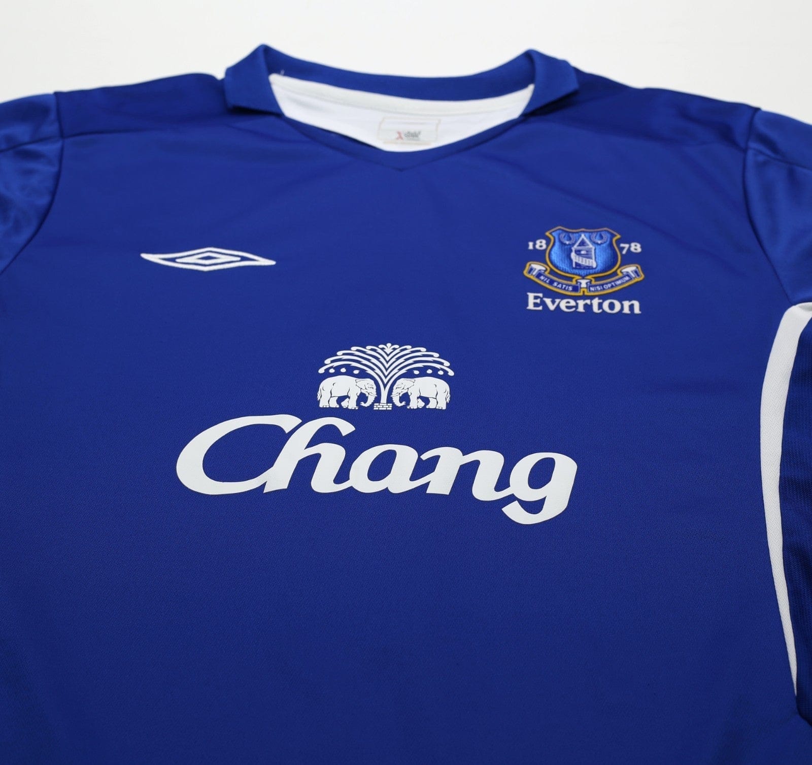 2005/06 FERGUSON #9 Everton Vintage Umbro Home Football Shirt (XL)