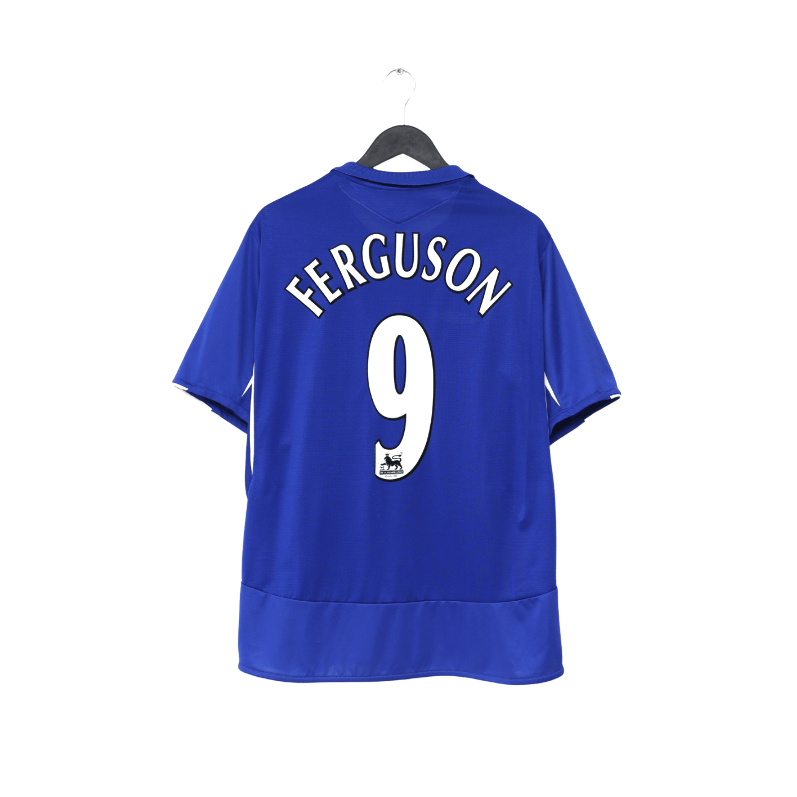 2005/06 FERGUSON #9 Everton Vintage Umbro Home Football Shirt (XL)