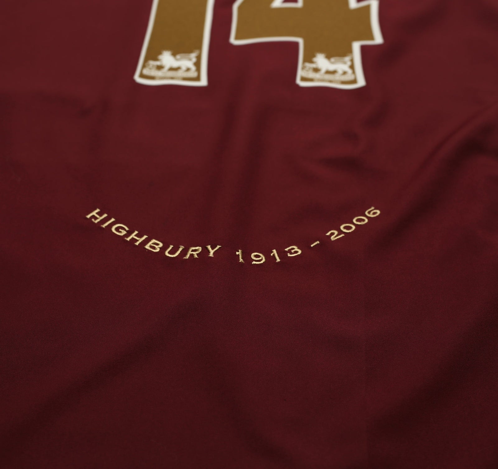 2005/06 HENRY #14 Arsenal Vintage Nike Highbury Home Football Shirt (XXL)