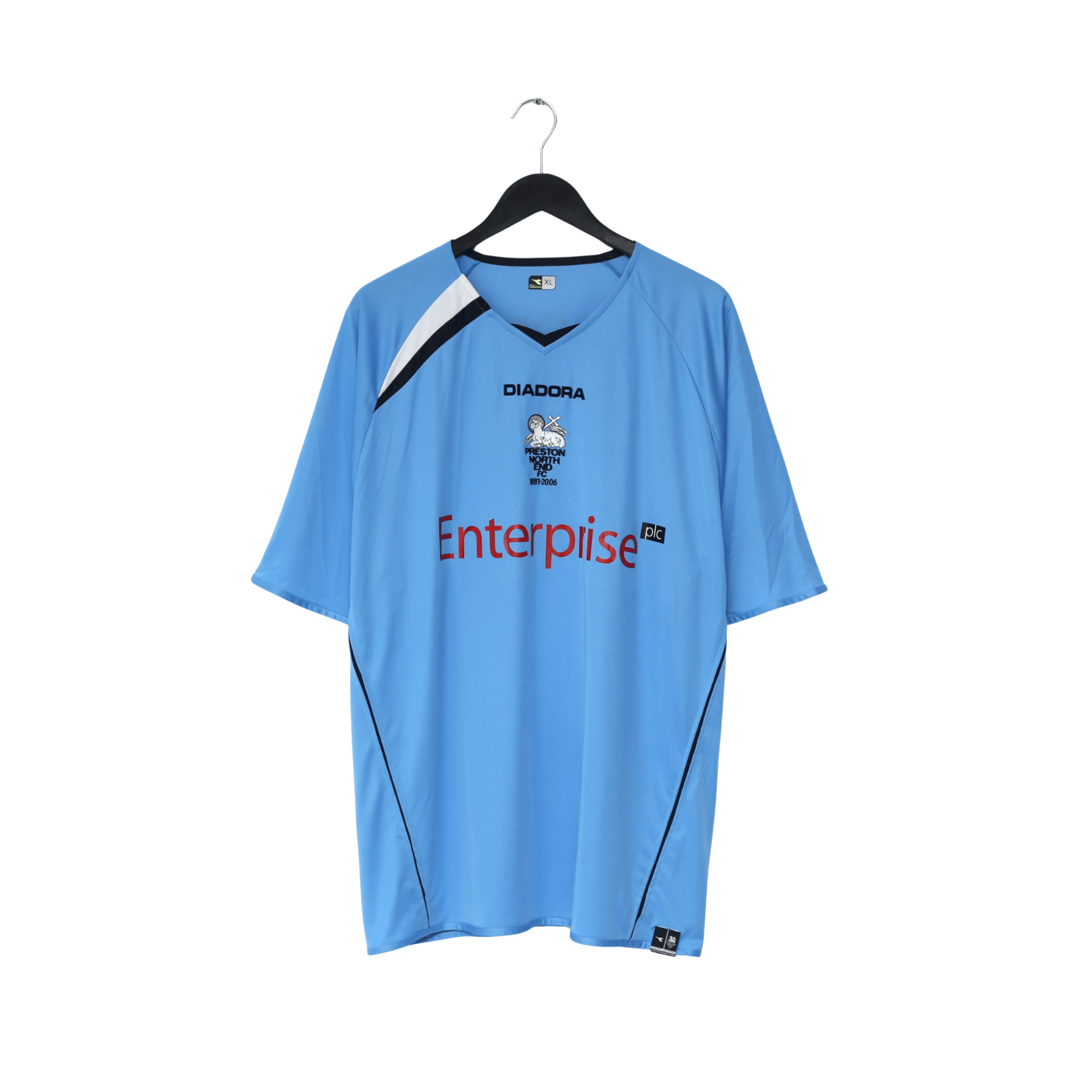 2005/06 Nugent #10 Preston North End Vintage Diadora Away Football Shirt (XL)