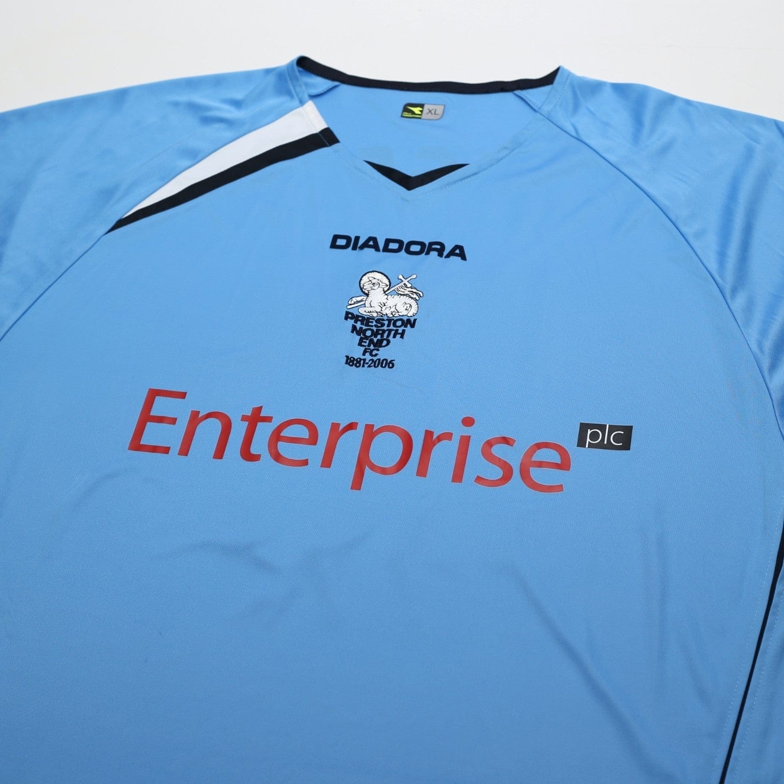 2005/06 Nugent #10 Preston North End Vintage Diadora Away Football Shirt (XL)