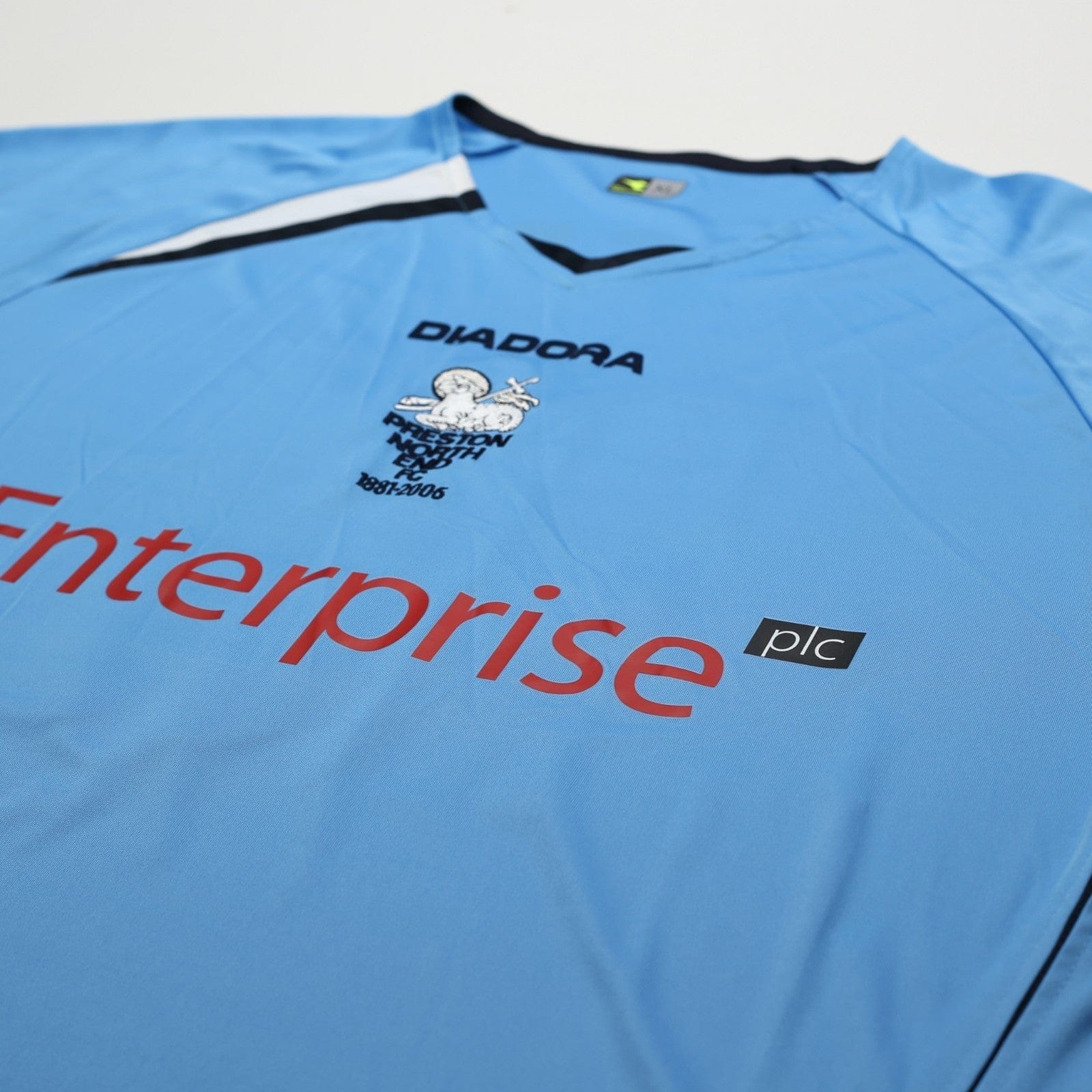 2005/06 Nugent #10 Preston North End Vintage Diadora Away Football Shirt (XL)