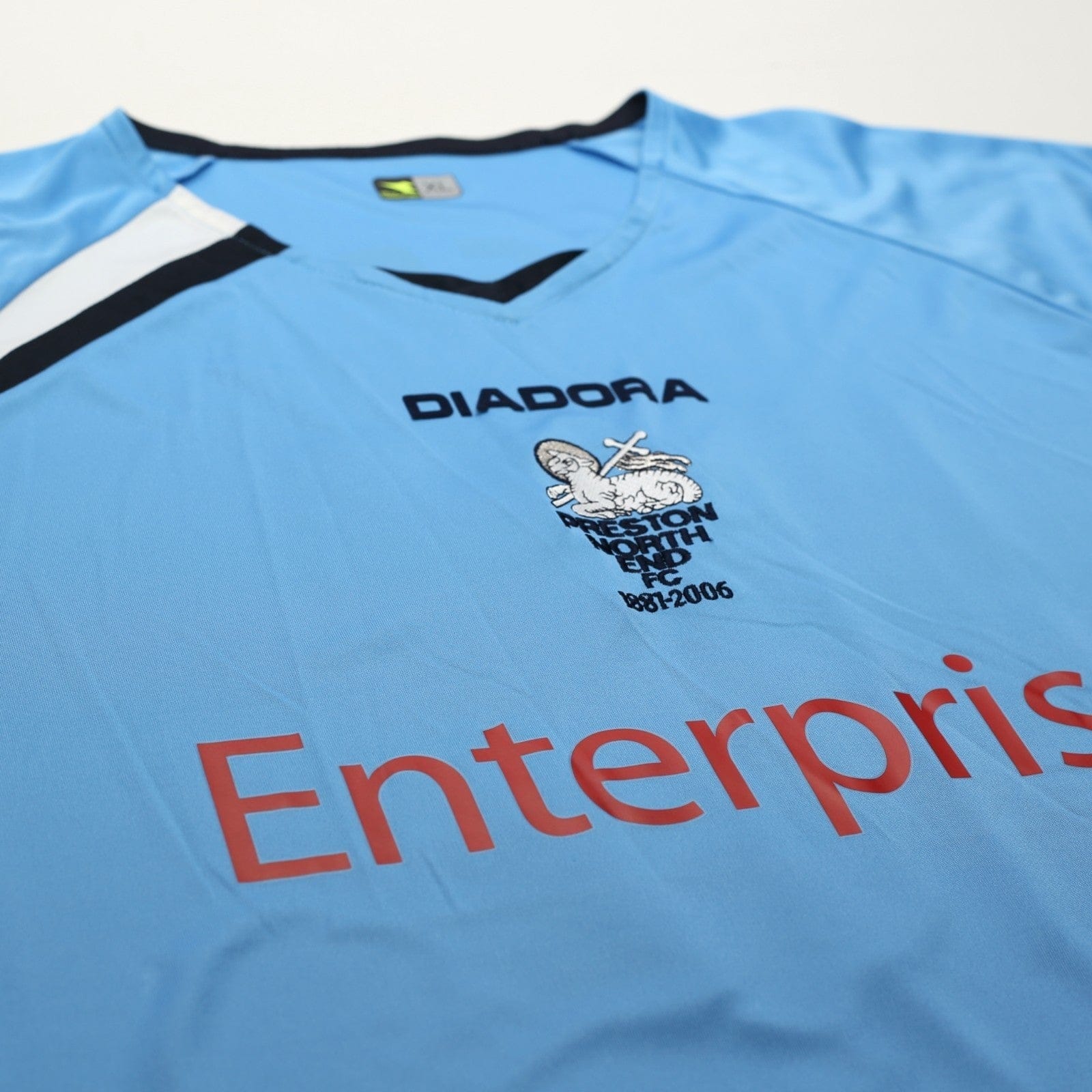 2005/06 Nugent #10 Preston North End Vintage Diadora Away Football Shirt (XL)