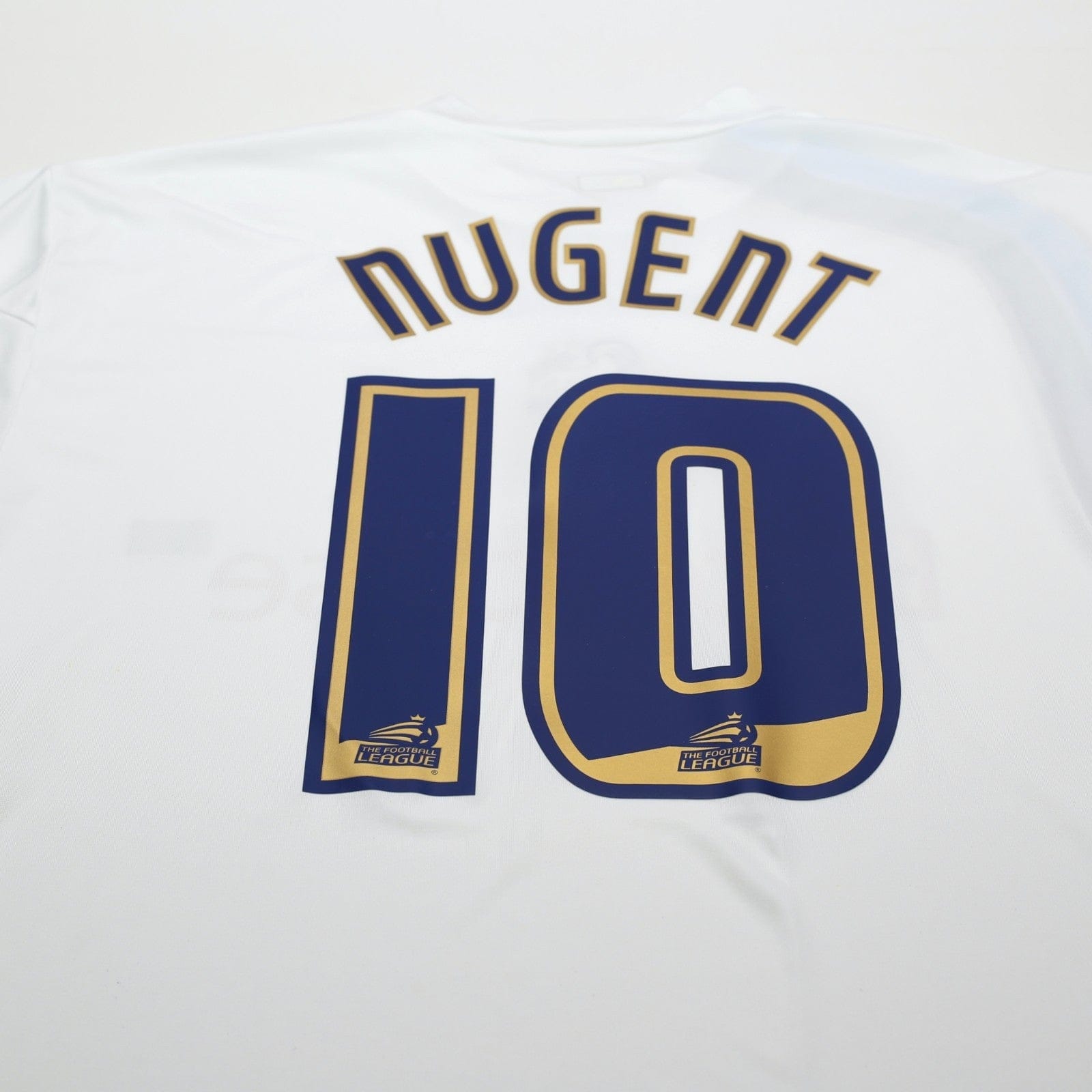 2005/06 Nugent #10 Preston North End Vintage Diadora Home Football Shirt (L)