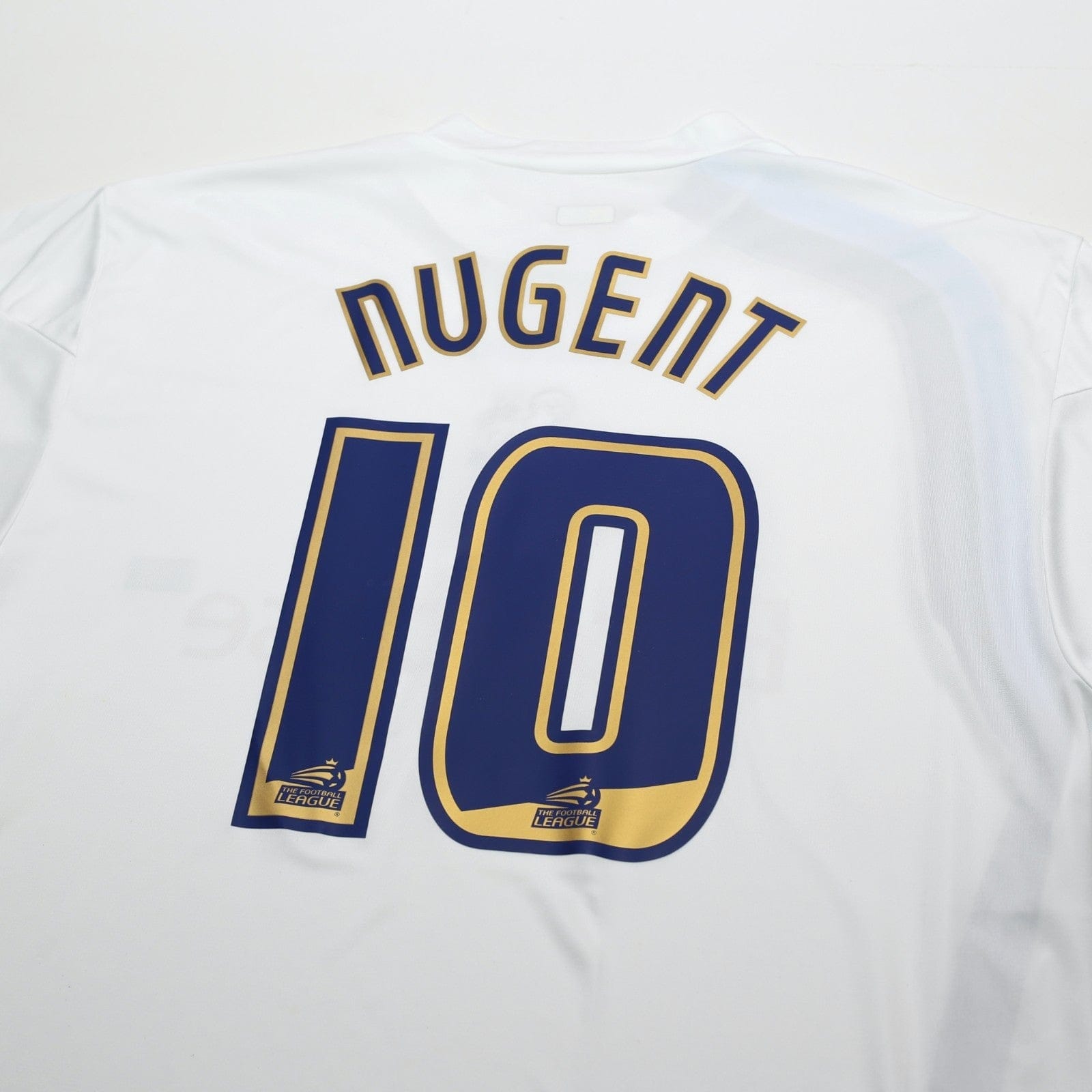 2005/06 Nugent #10 Preston North End Vintage Diadora Home Football Shirt (L)