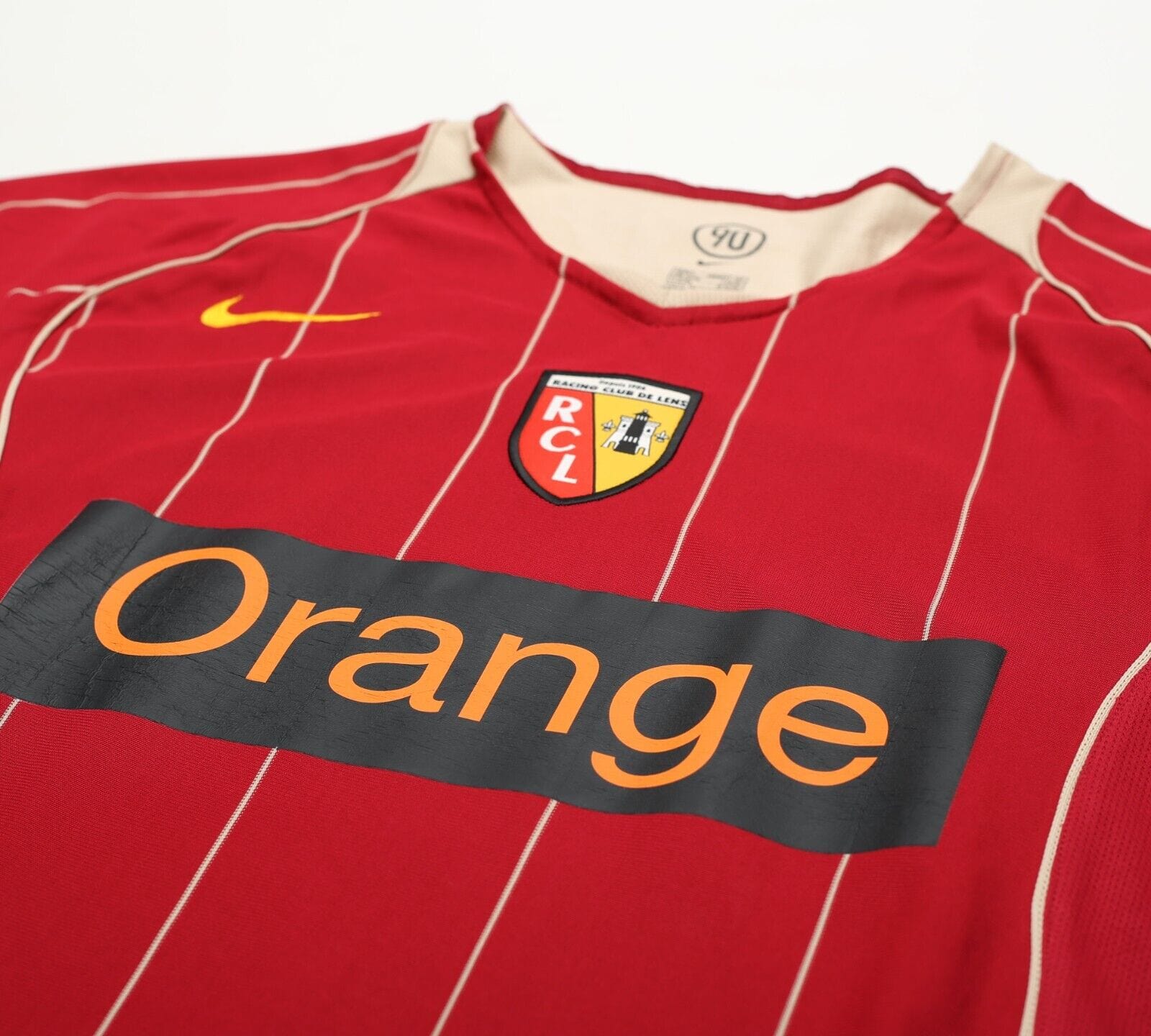 2005/06 RC LENS Vintage Nike Away Football Shirt Jersey (L)