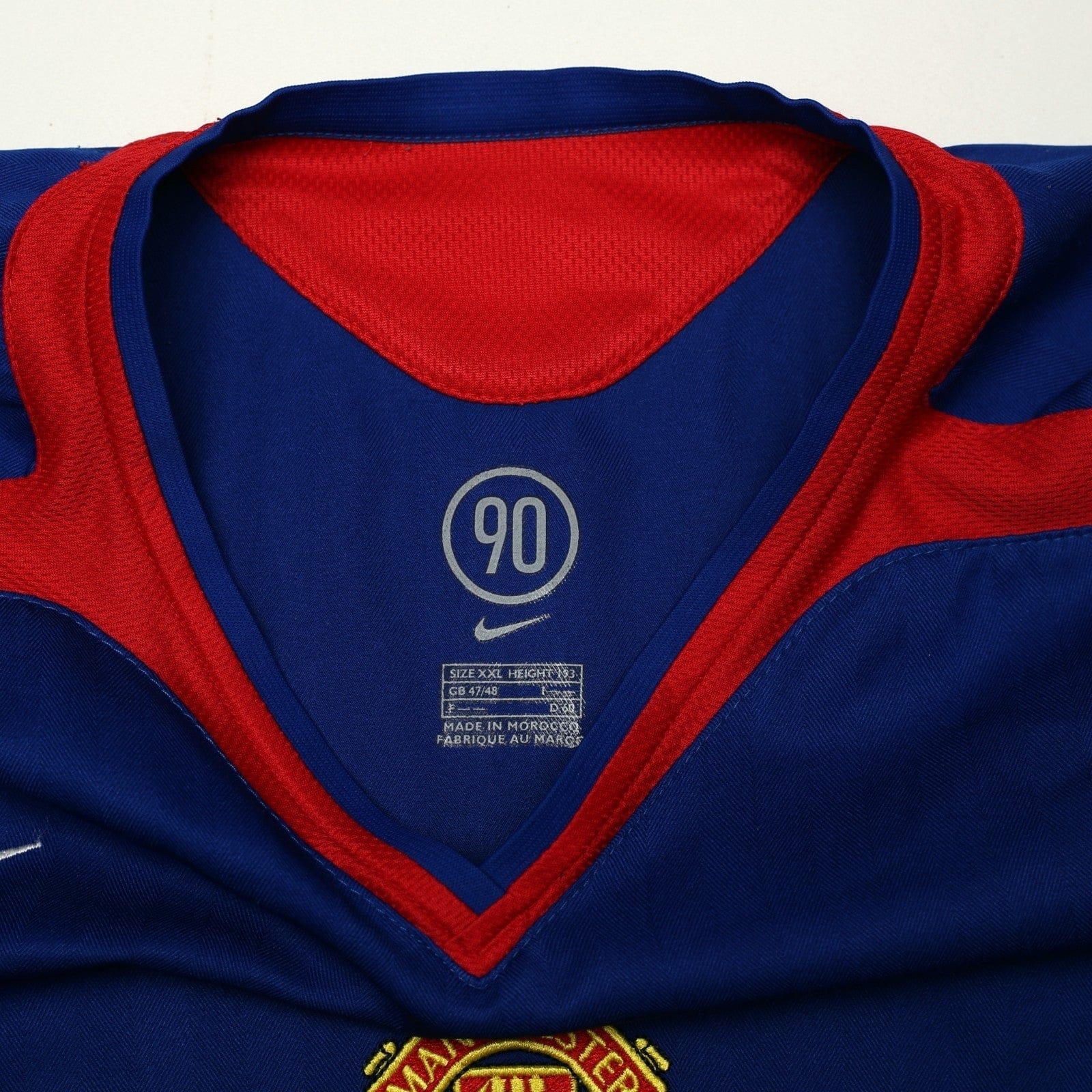 2005/06 Ronaldo #7 Manchester United Vintage Nike Away Football Shirt (XXL)