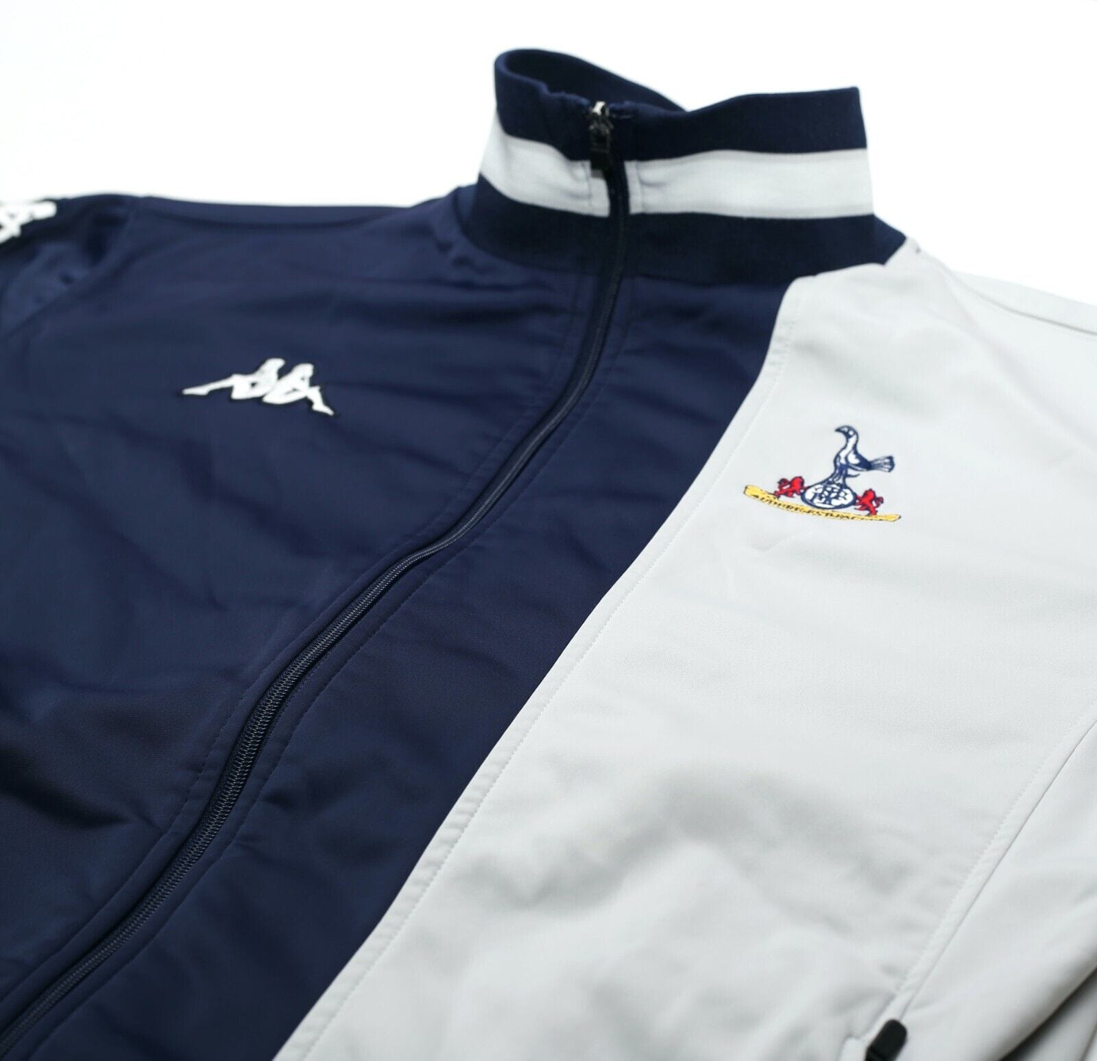 2005/06 TOTTENHAM HOTSPUR Vintage Kappa Football Track Top Jacket (L/XL)
