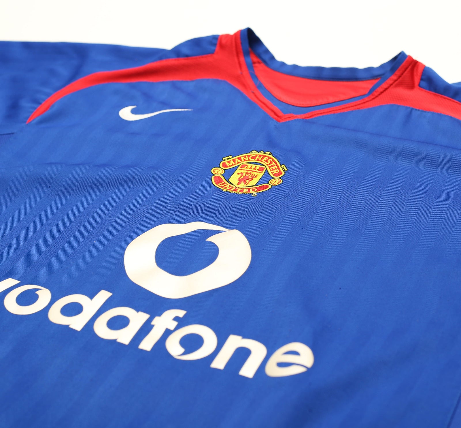 2005/07 J.S. PARK #13 Manchester United Vintage Nike UCL Third Football Shirt (M)