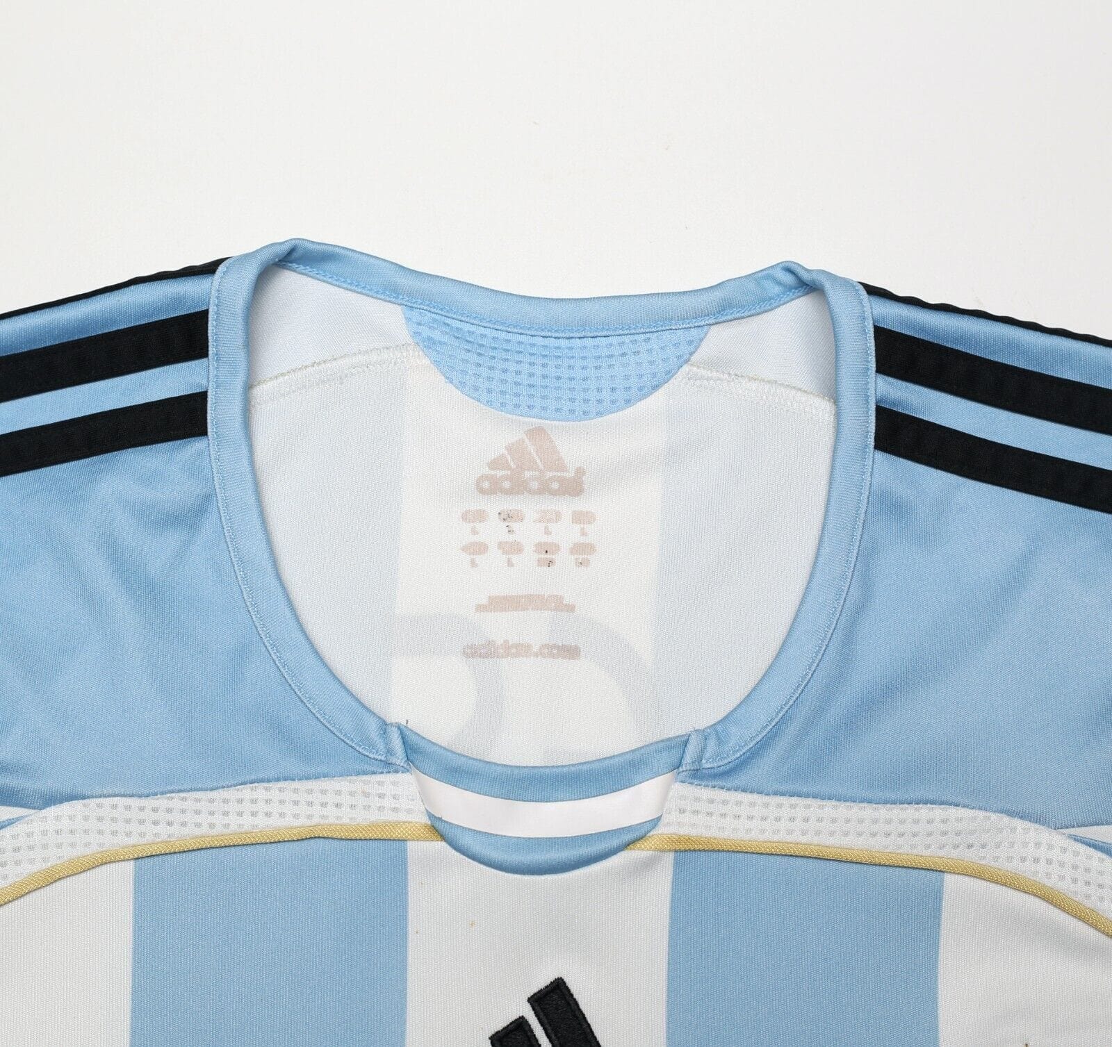 2005/07 MESSI #19 Argentina Vintage adidas Home Football Shirt (L) WC 2006
