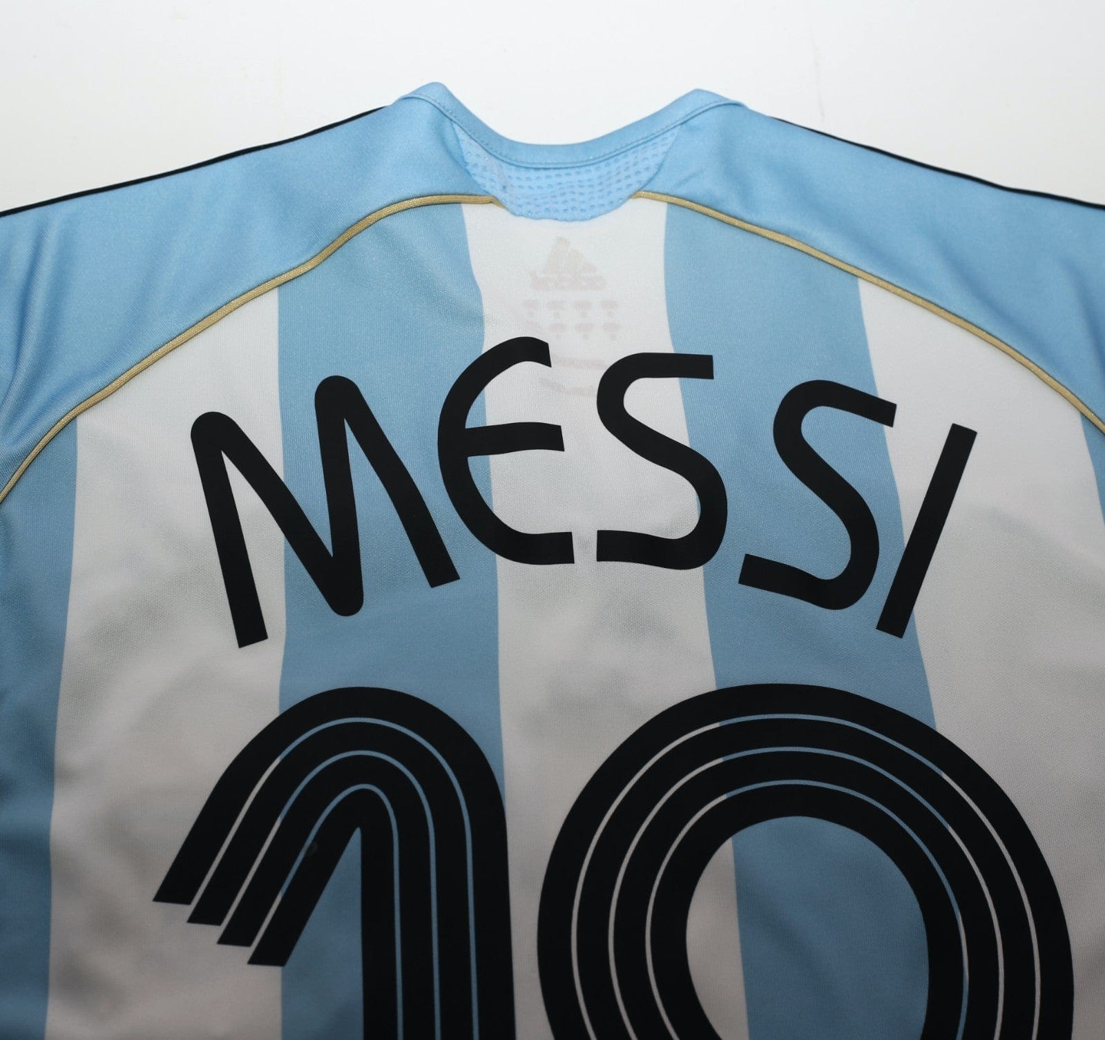 2005/07 MESSI #19 Argentina Vintage adidas Home Football Shirt (M) WC 2006