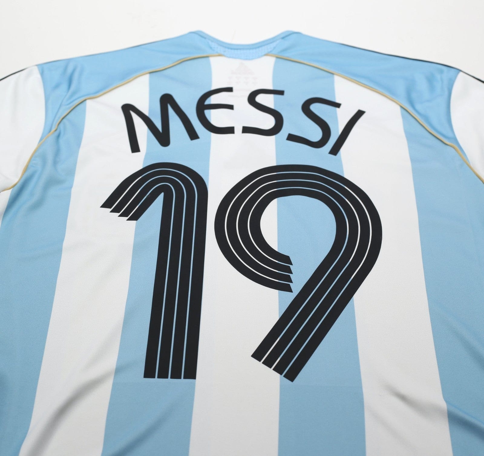 2005/07 MESSI #19 Argentina Vintage adidas Home Football Shirt (M) WC 2006