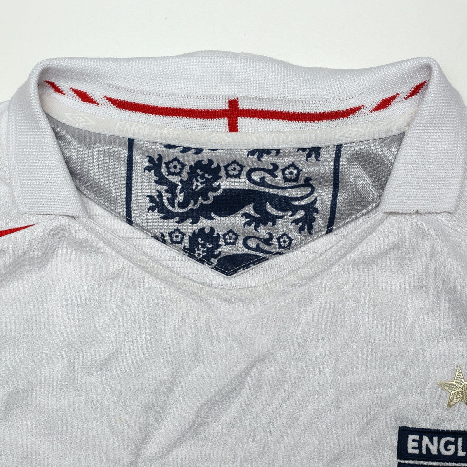 2005/07 Rooney #9 England Vintage Umbro Home Football Shirt (XL) World Cup 2006
