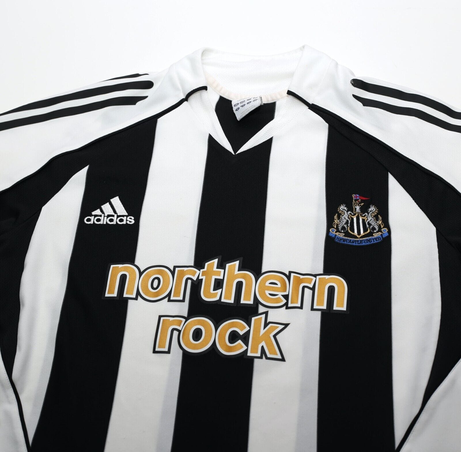 2005/07 SHEARER #9 Newcastle United Vintage adidas Home Football Shirt (S)