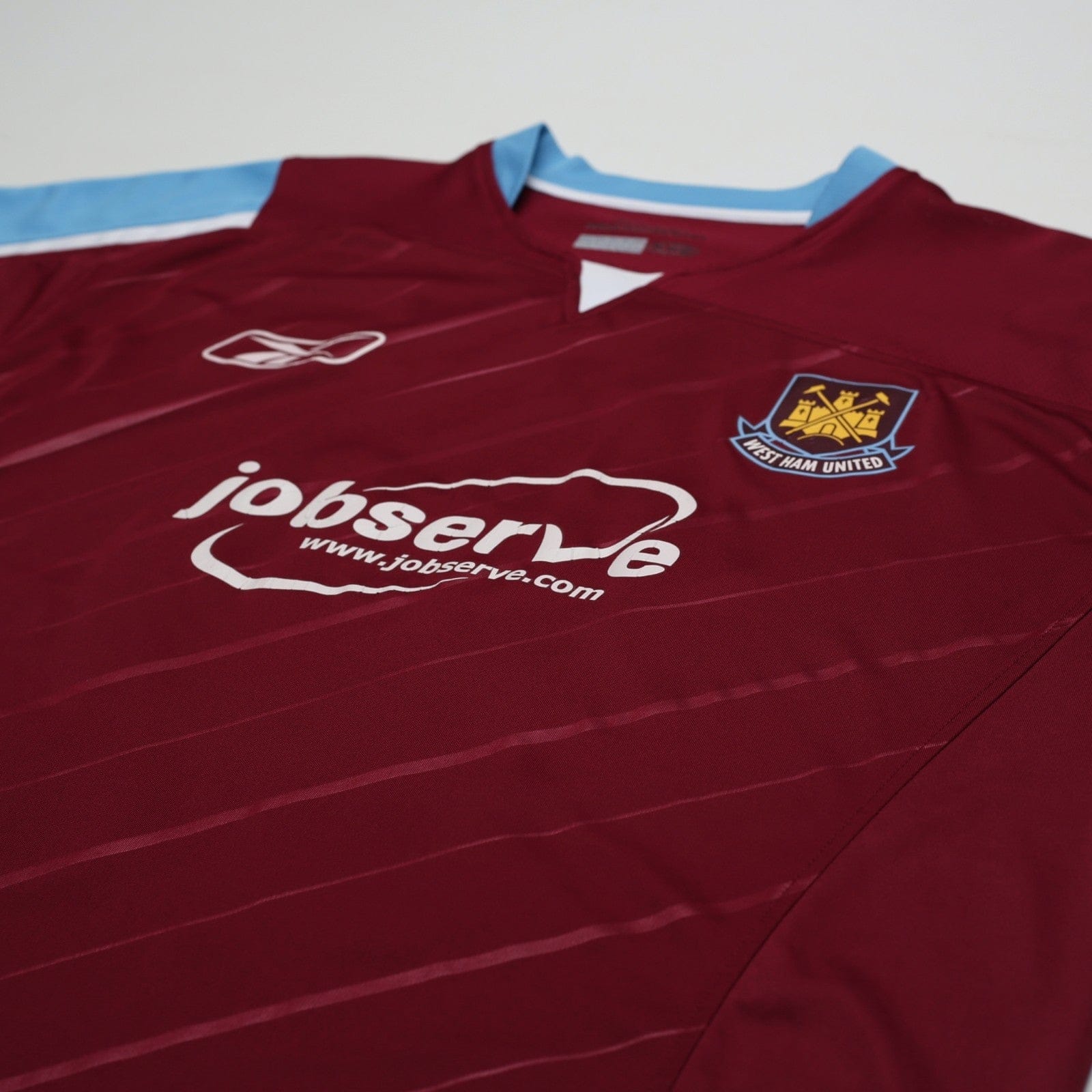 2005/07 Tevez #32 West Ham Vintage Reebok Football Shirt (L)