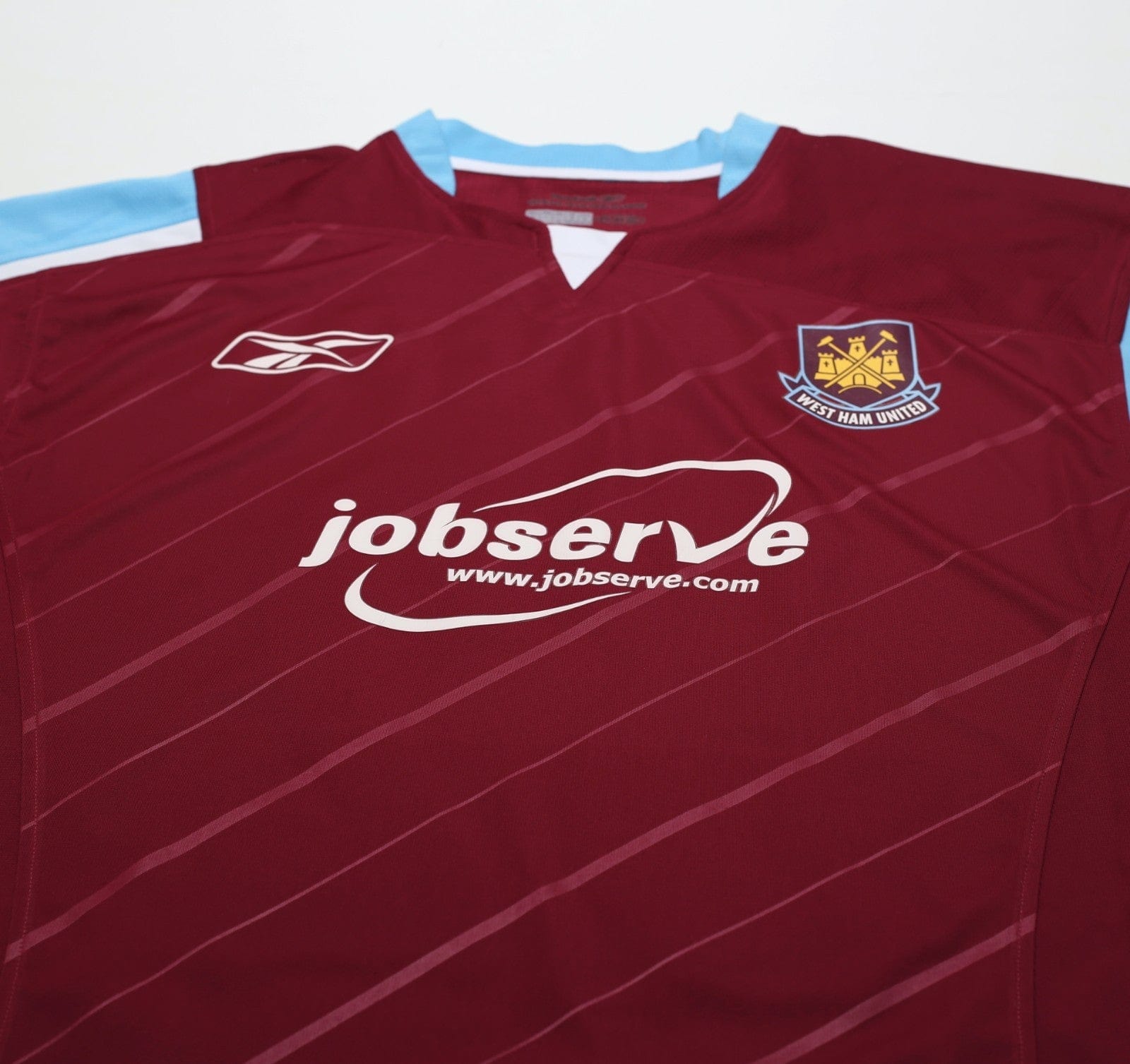 2005/07 TEVEZ #32 West Ham Vintage Reebok Football Shirt (M)