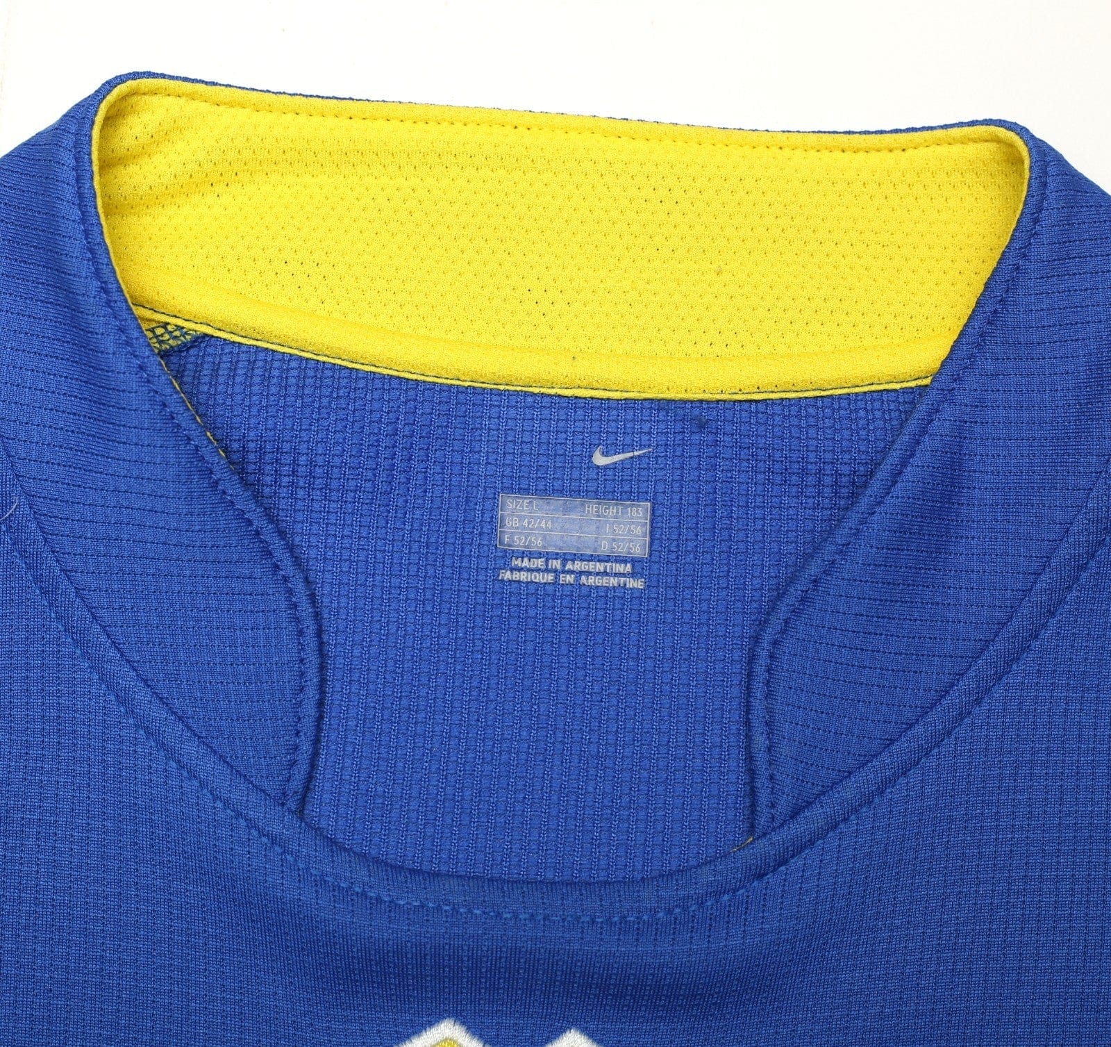 2005 BOCA JUNIORS Vintage Nike Centenary Home Football Shirt (L)