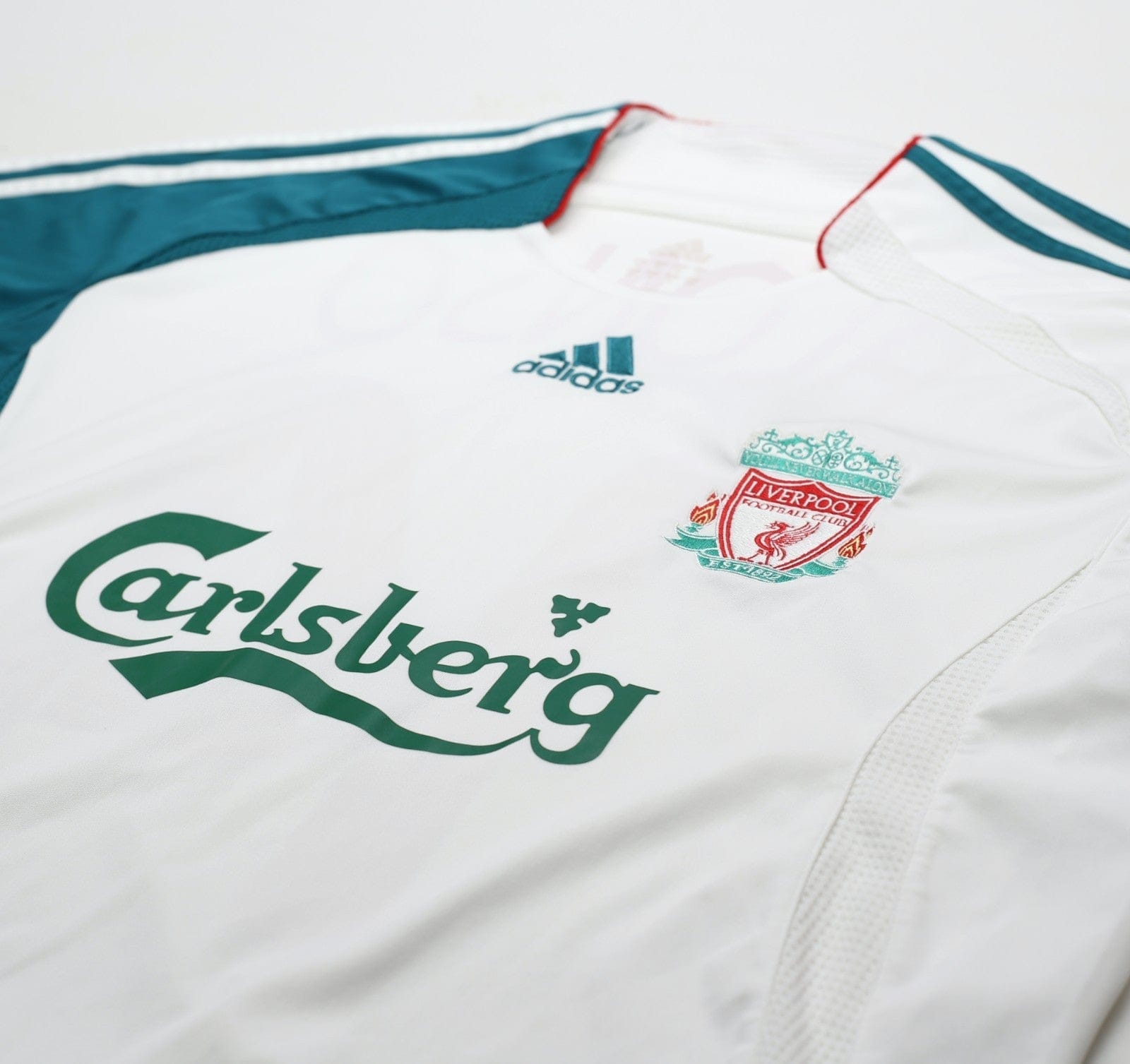 2006/07 ALONSO #14 Liverpool Vintage adidas European Third Football Shirt (M)