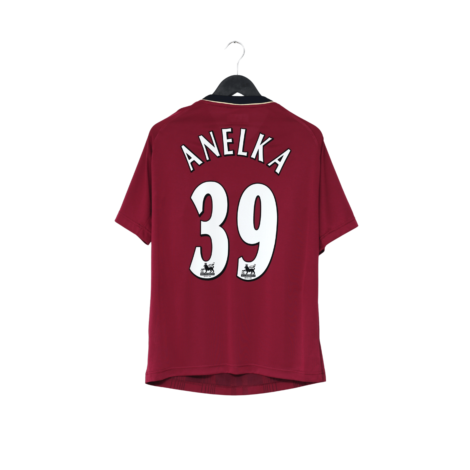 2006/07 ANELKA #39 Bolton Wanderers Vintage Reebok Away Football Shirt (M)