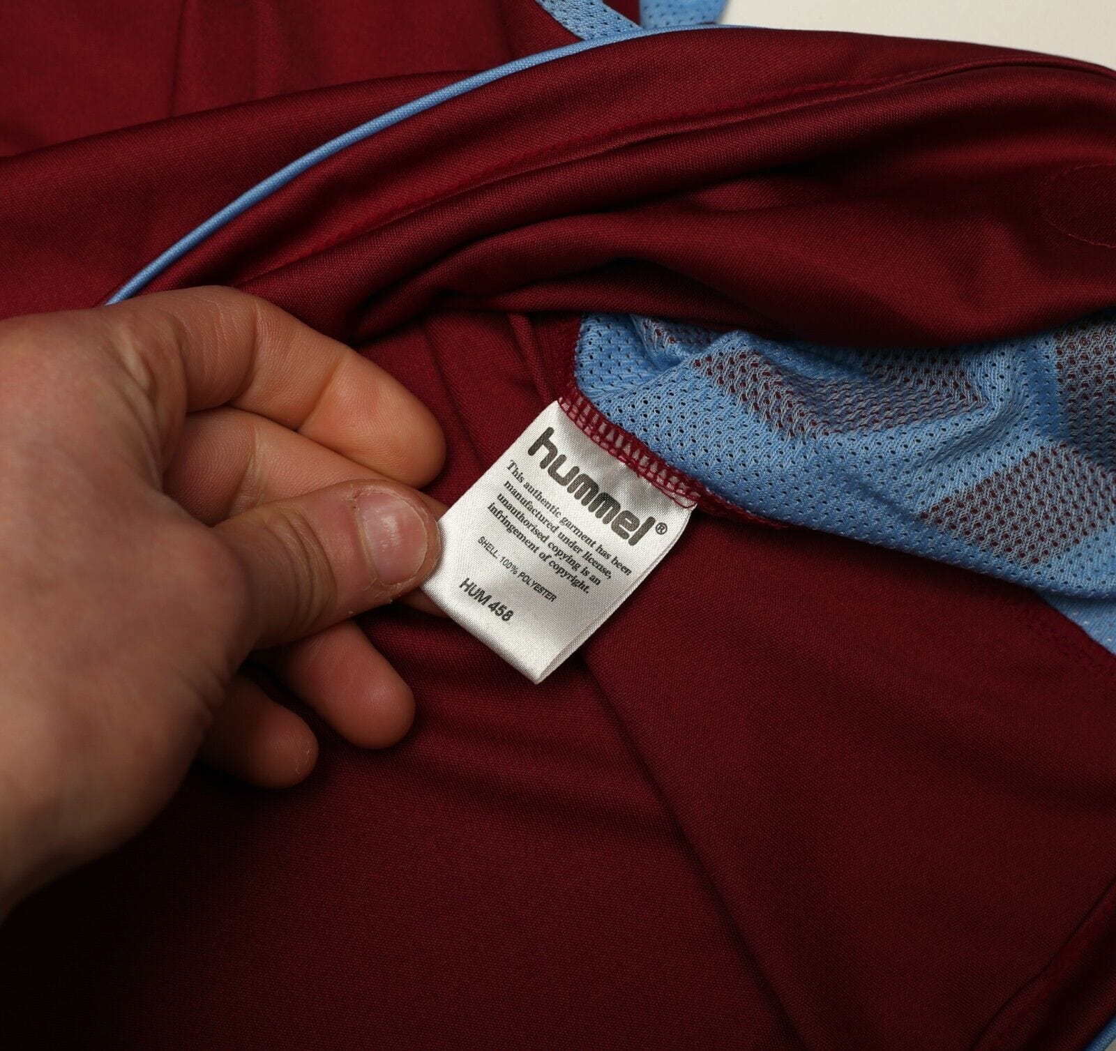 2006/07 ANGEL #9 Aston Villa Vintage Hummel Home Football Shirt (S/M)