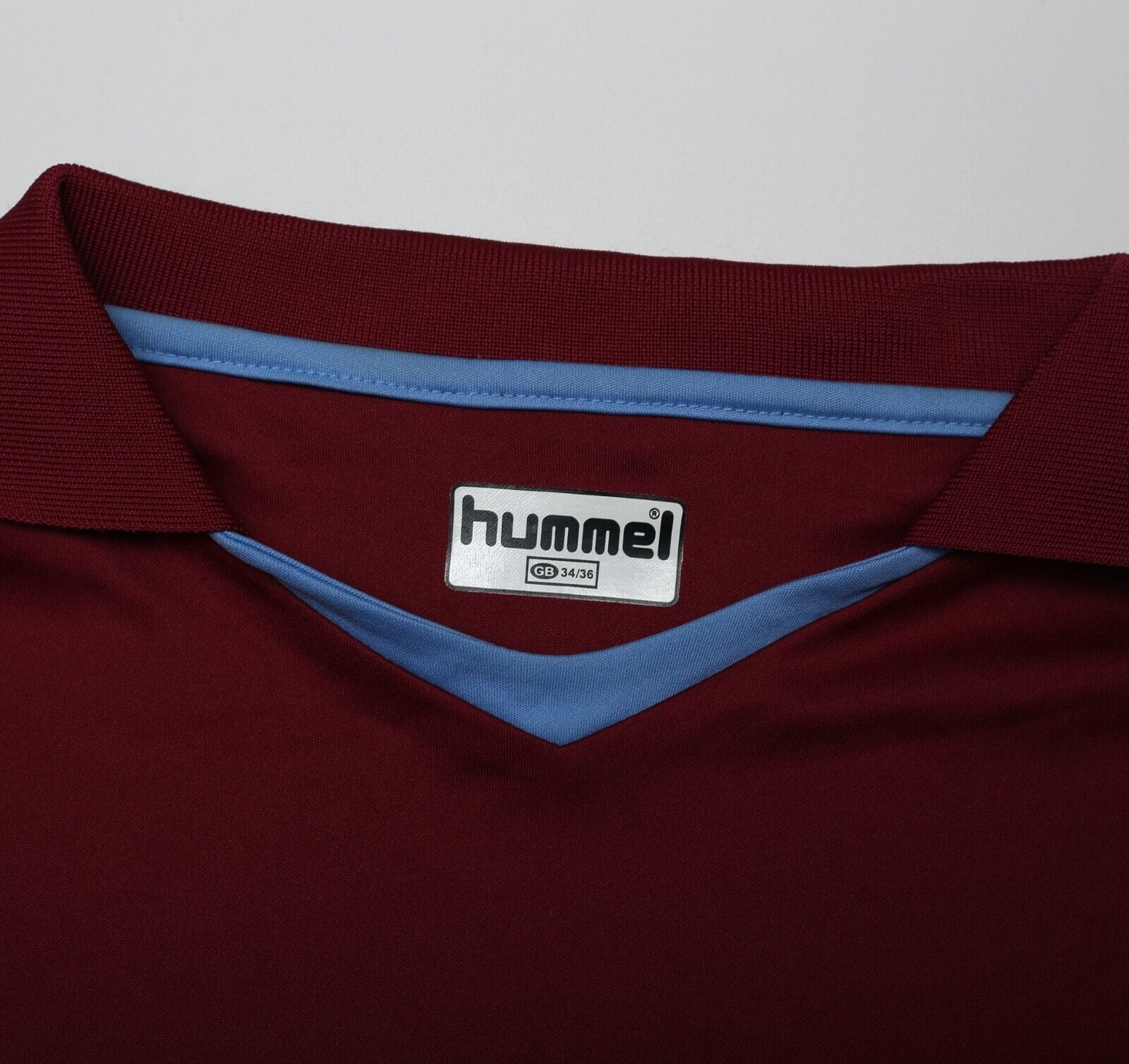 2006/07 ANGEL #9 Aston Villa Vintage Hummel Home Football Shirt (S/M)