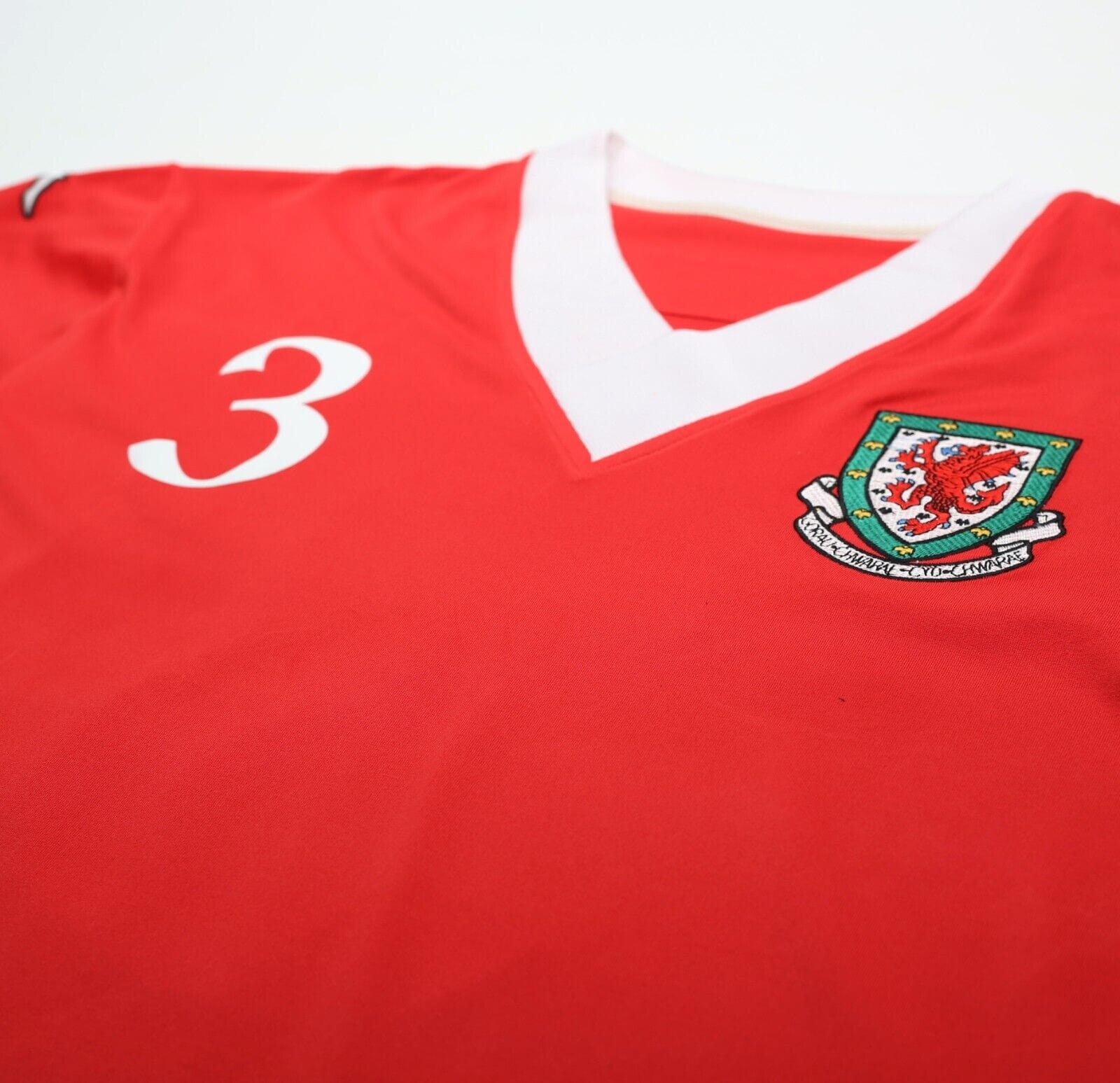 2006/07 BALE #3 Wales Vintage KAPPA Home Football Shirt Jersey (L/XXL)
