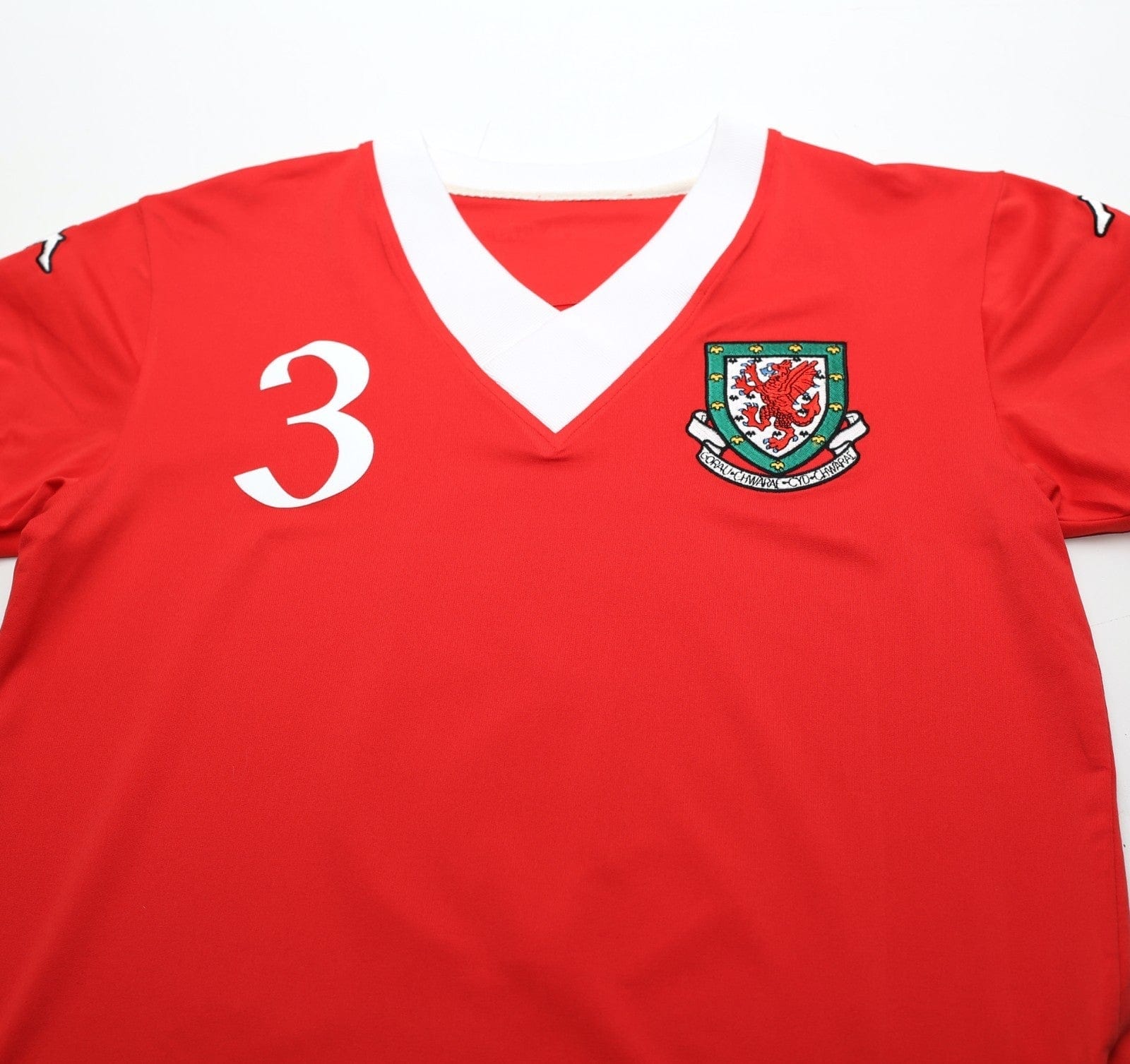 2006/07 BALE #3 Wales Vintage KAPPA Home Football Shirt (S/M)