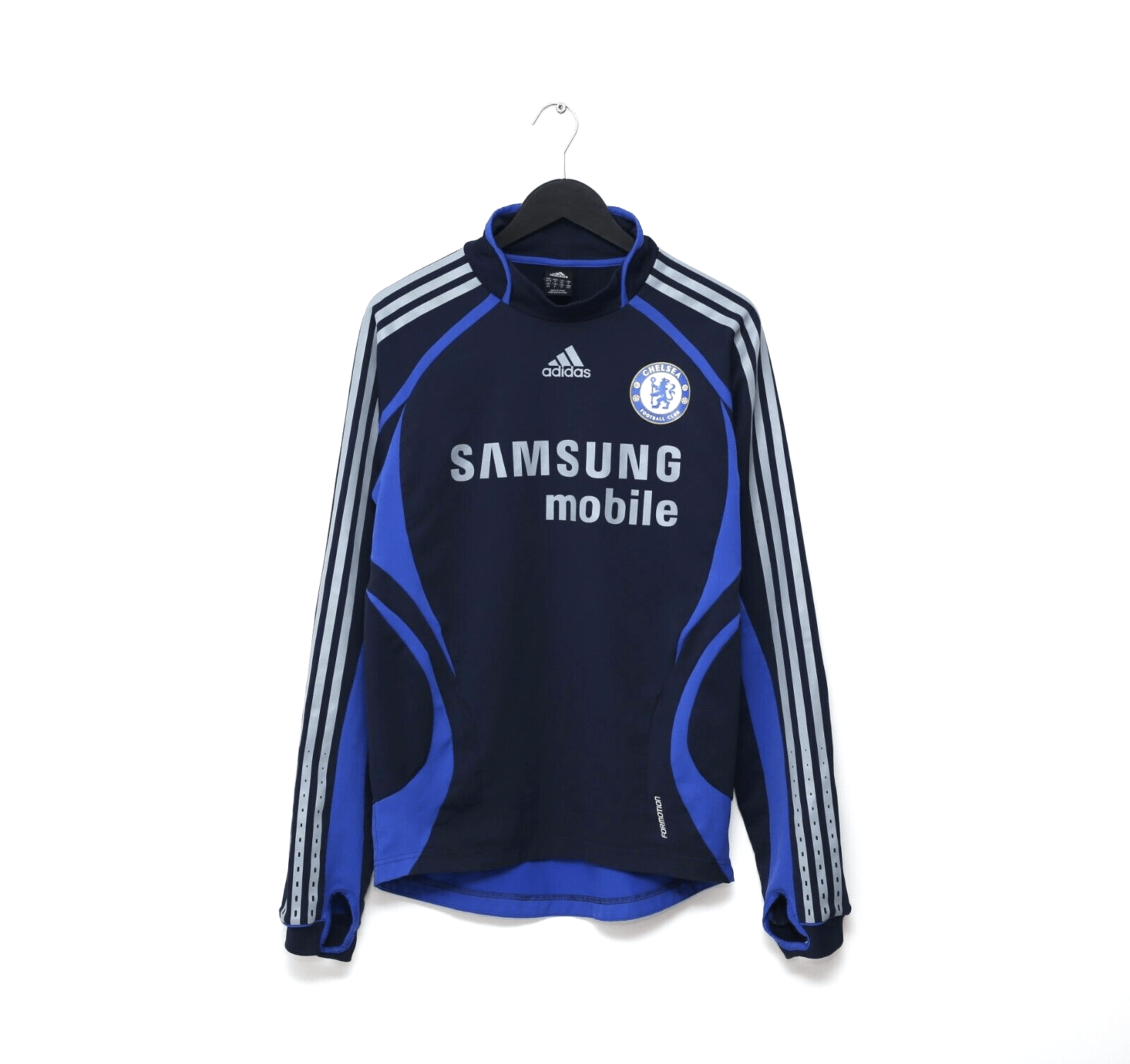 2006/07 CHELSEA Vintage adidas Football Formotion Training Sweatshirt (S) 36/38