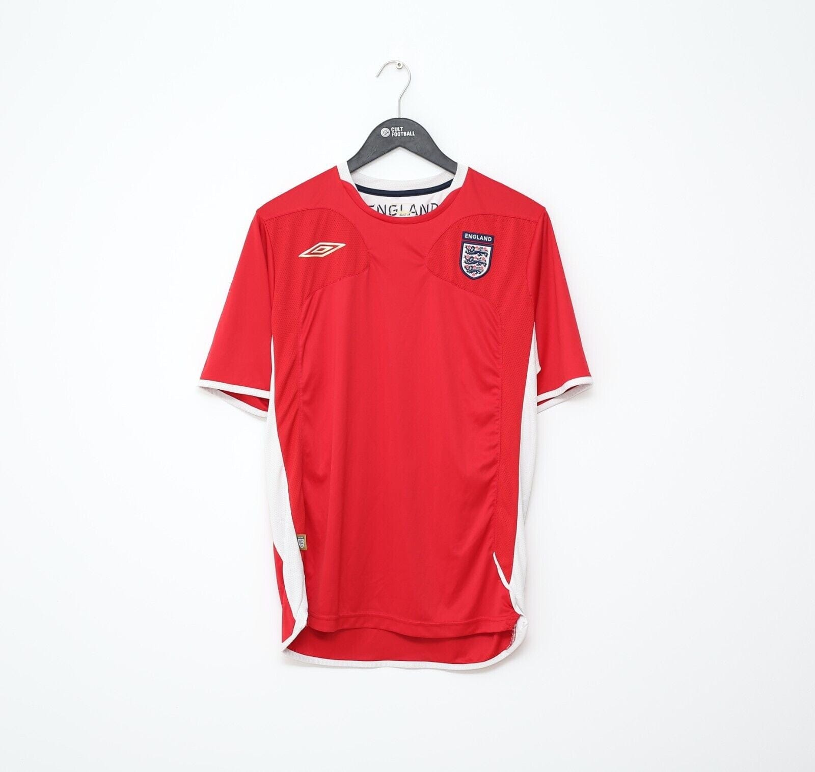 2006/07 ENGLAND Vintage Umbro Football Training Shirt (M) WC 2006