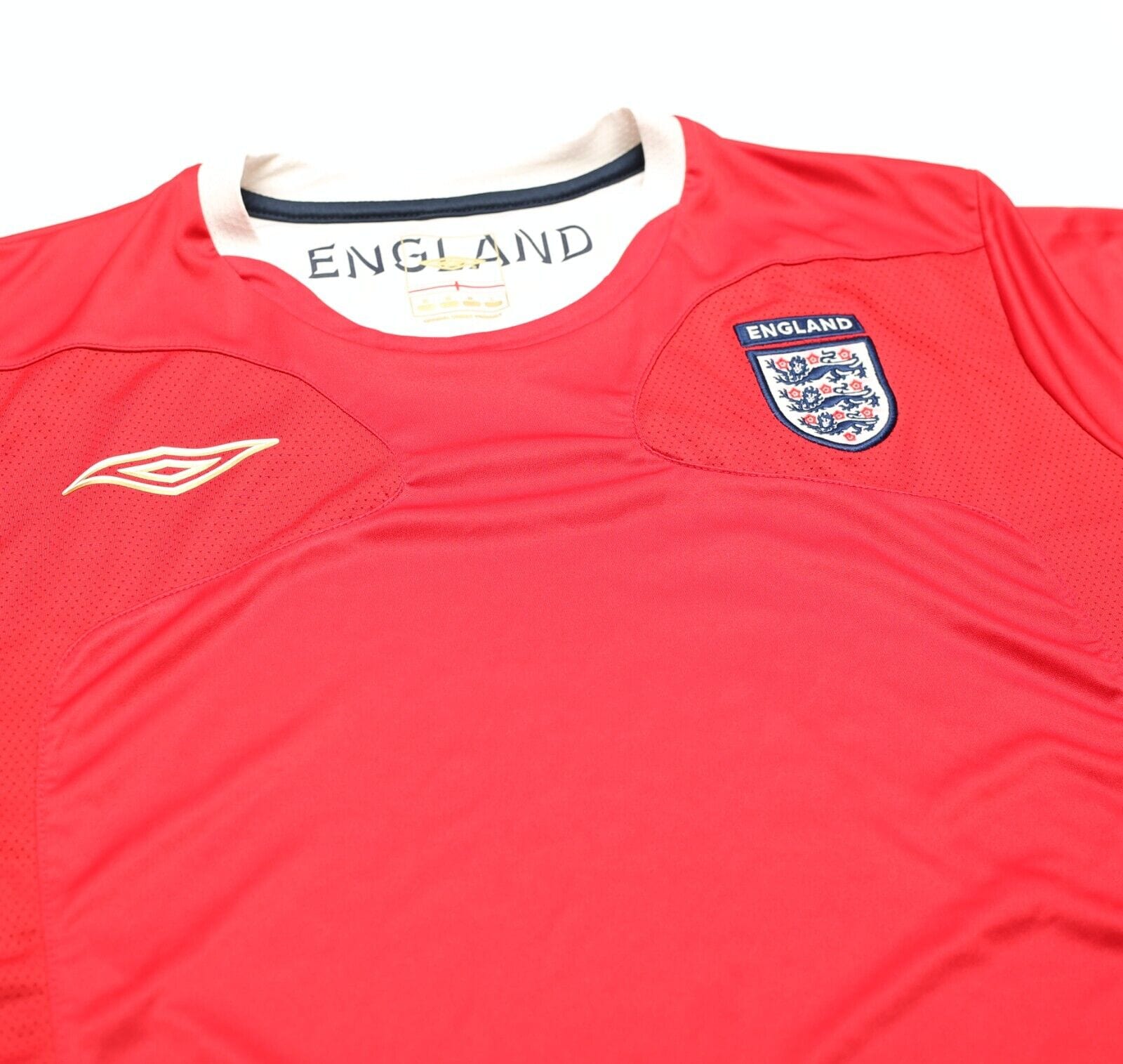 2006/07 ENGLAND Vintage Umbro Football Training Shirt (M) WC 2006