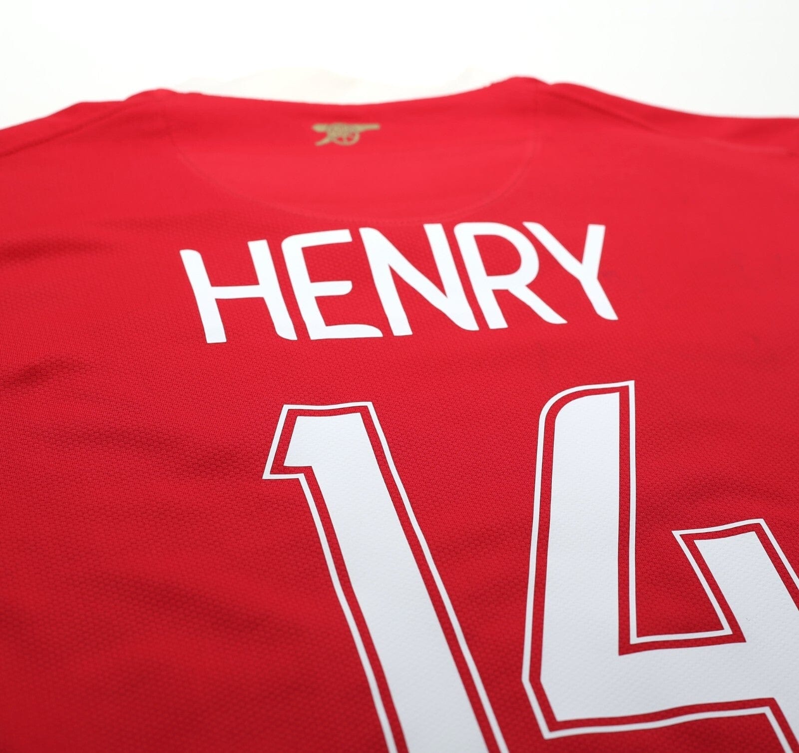 2006/07 HENRY #14 Arsenal Vintage Nike European Home Football Shirt (M)