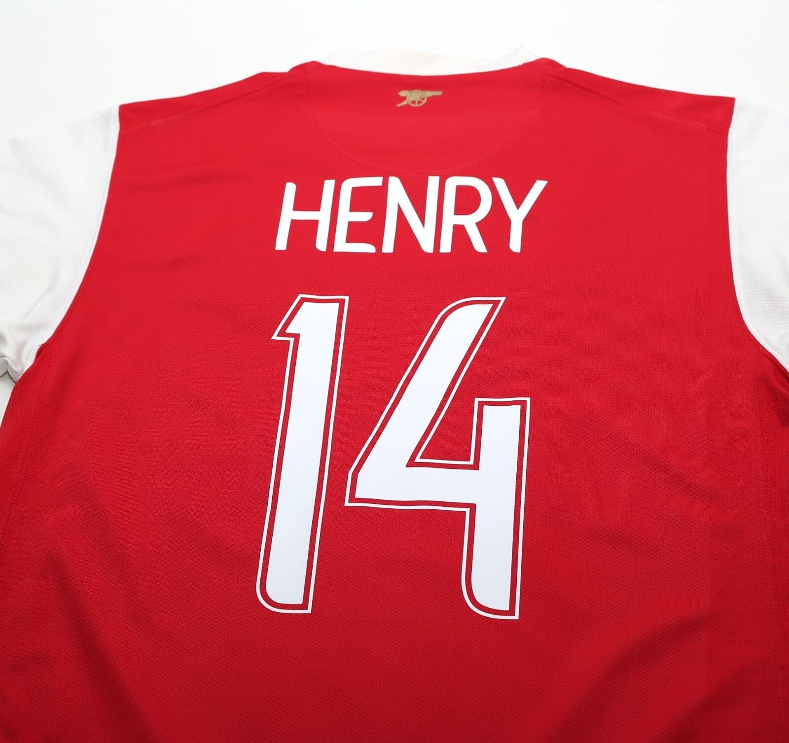 2006/07 HENRY #14 Arsenal Vintage Nike European Home Football Shirt (M)