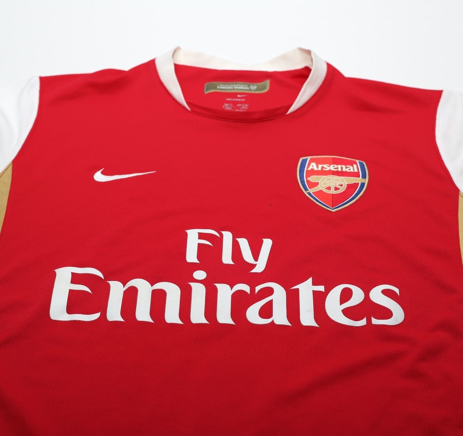 2006/07 HENRY #14 Arsenal Vintage Nike European Home Football Shirt (M)