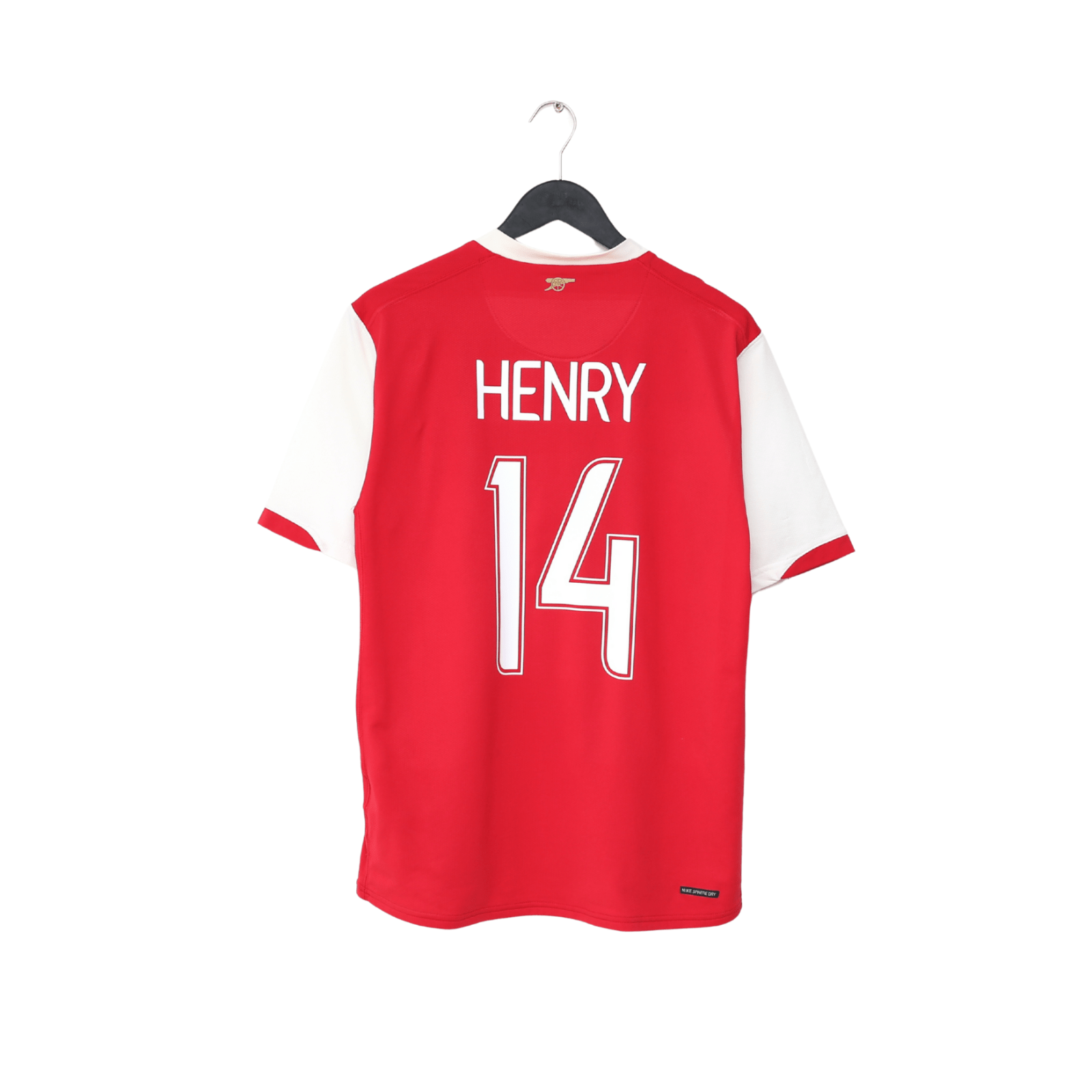 2006/07 HENRY #14 Arsenal Vintage Nike European Home Football Shirt (M)