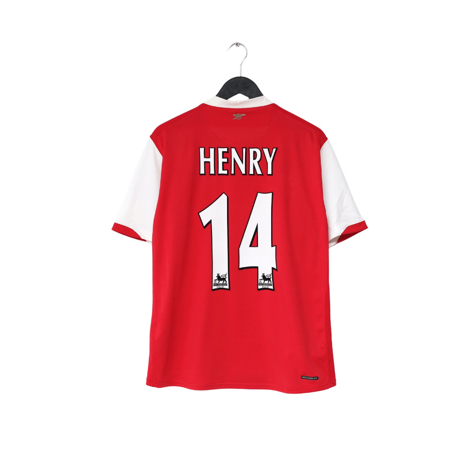 2006/07 HENRY #14 Arsenal Vintage Nike Home Football Shirt (M)