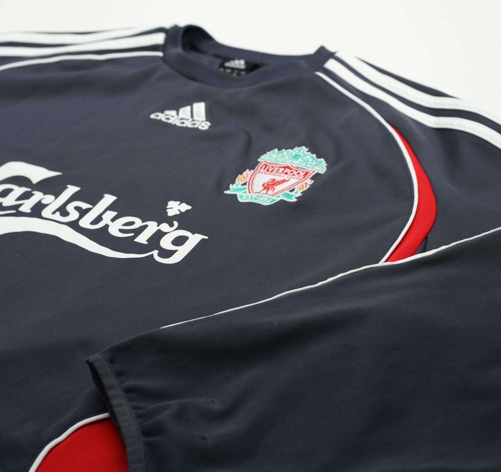 2006/07 LIVERPOOL Vintage adidas Climawarm Football Sweatshirt (L)