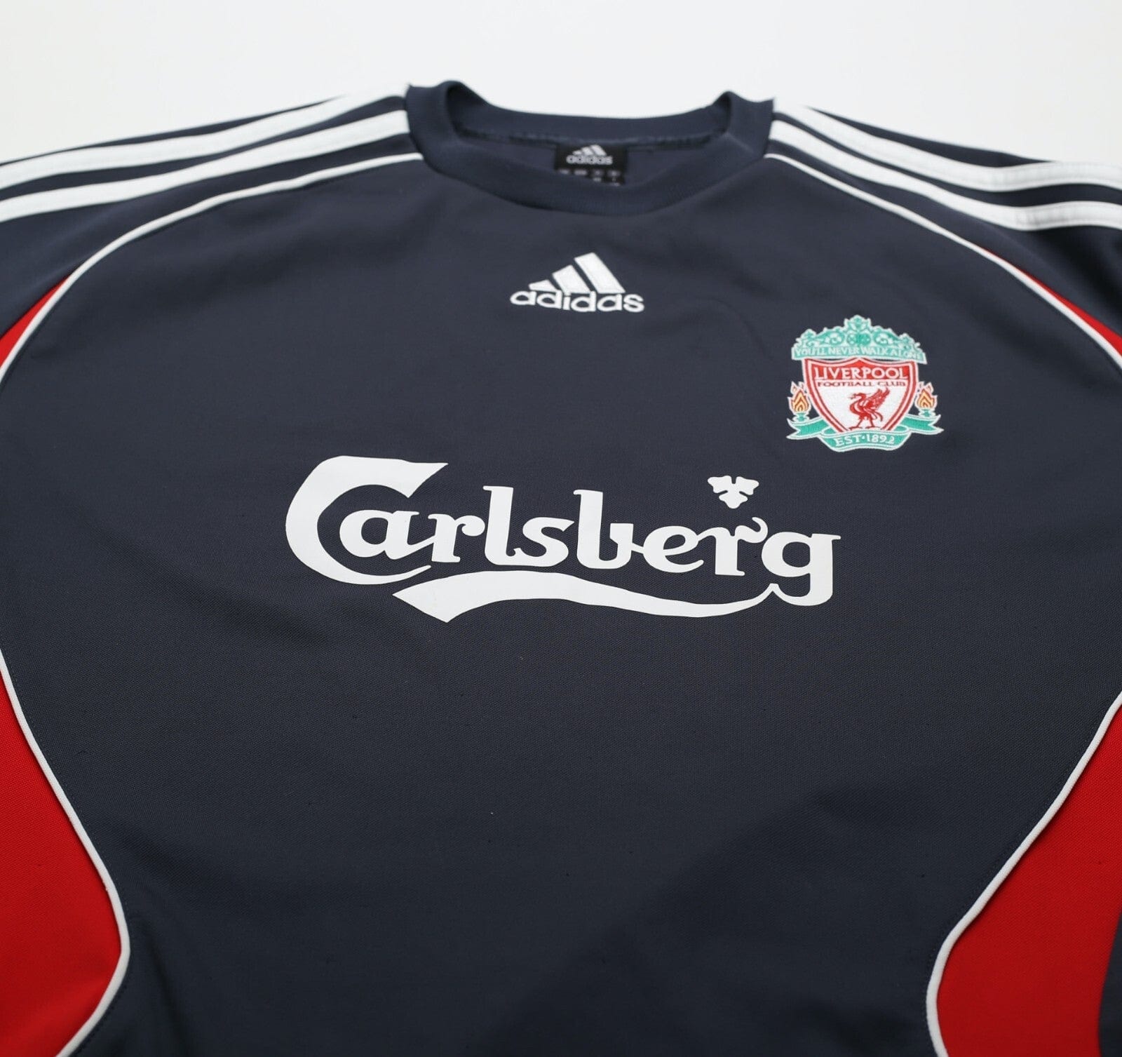 2006/07 LIVERPOOL Vintage adidas Climawarm Football Sweatshirt (L)