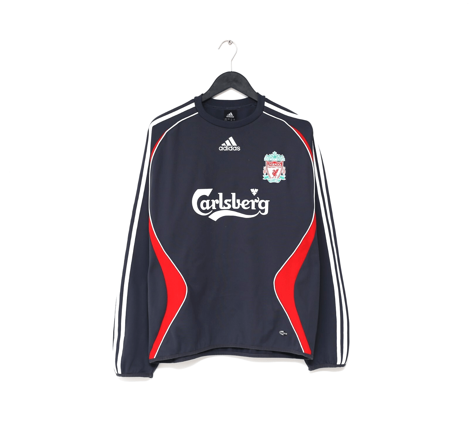 2006/07 LIVERPOOL Vintage adidas Climawarm Football Sweatshirt (L)