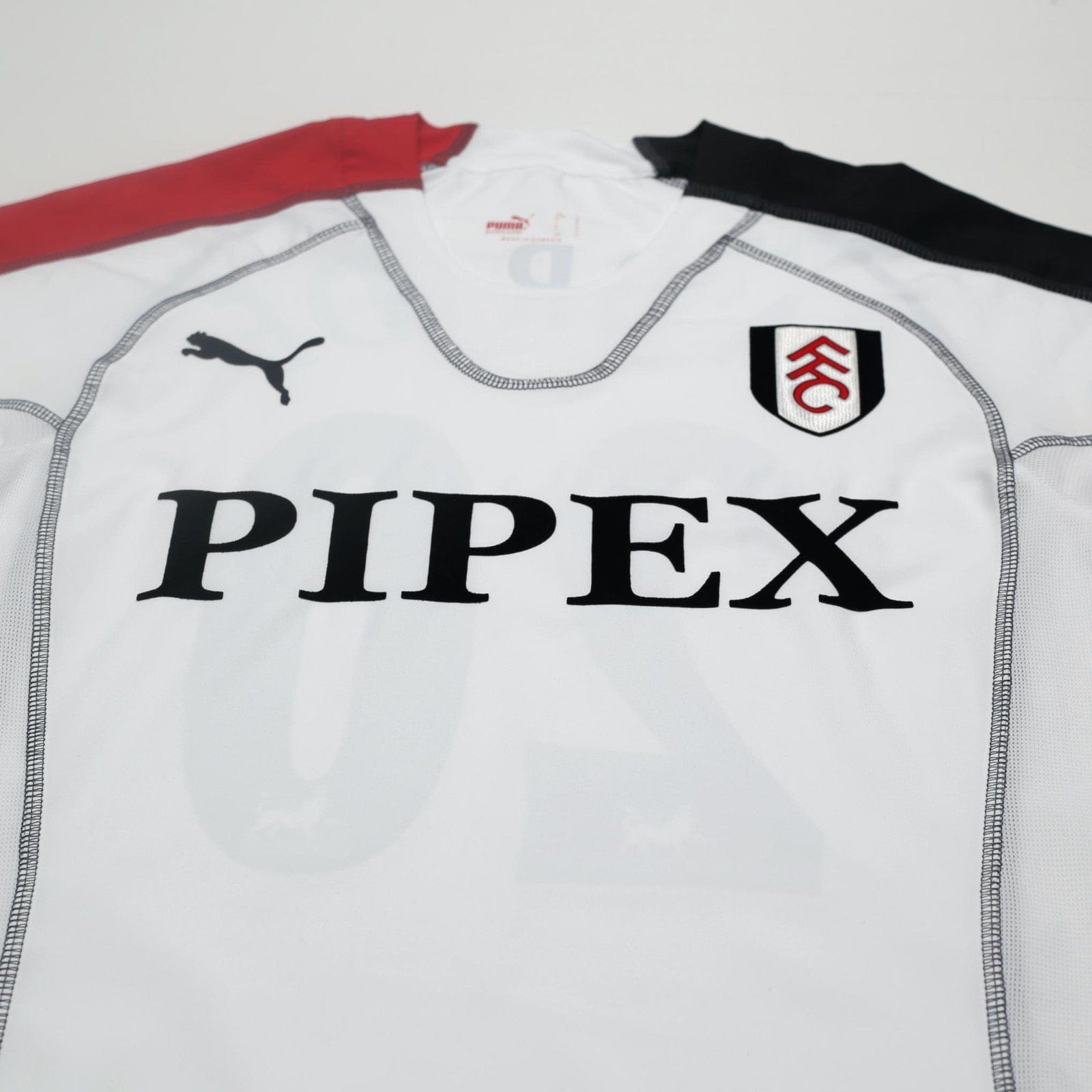2006/07 McBride #20 Fulham Vintage PUMA Home Football Shirt (S)