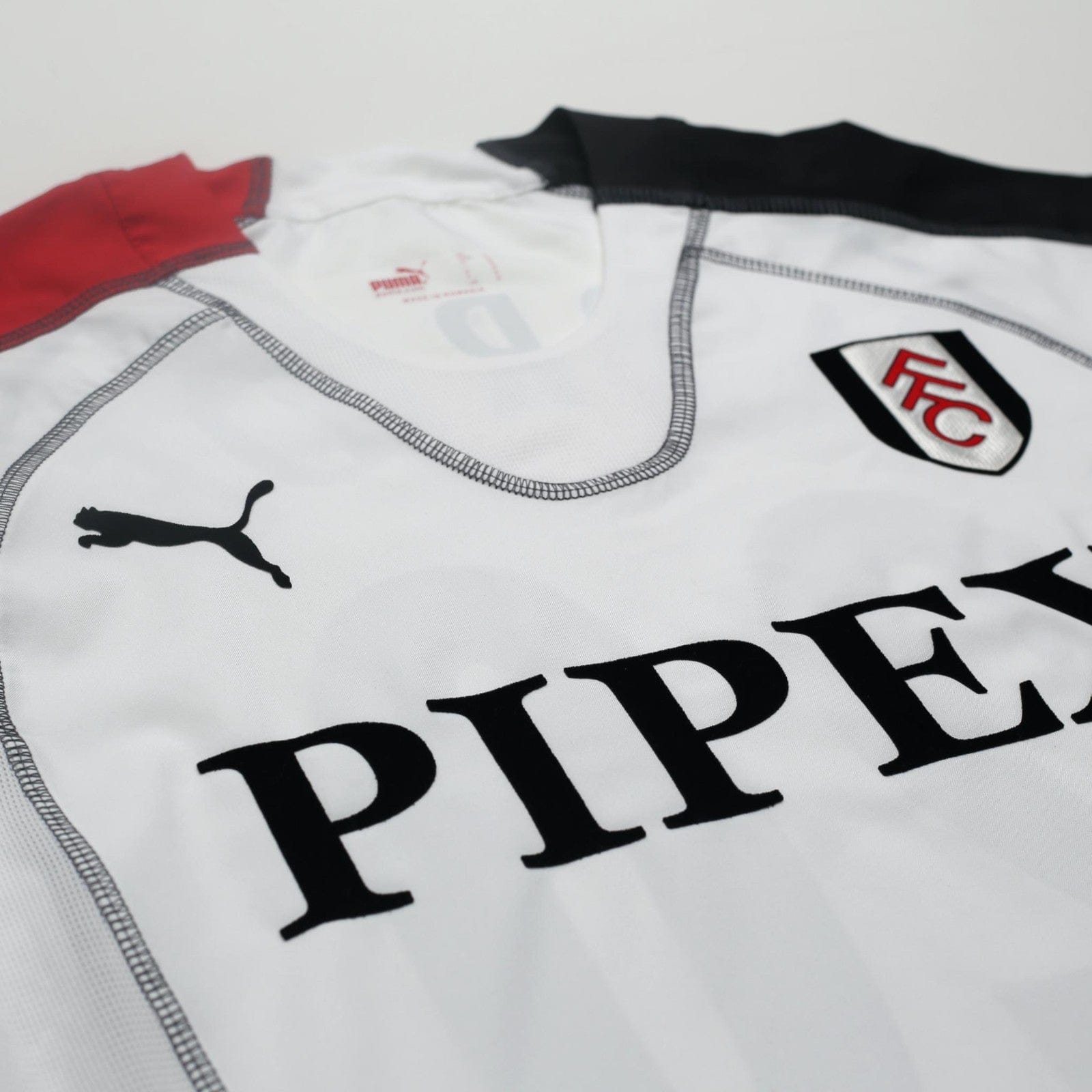 2006/07 McBride #20 Fulham Vintage PUMA Home Football Shirt (S)