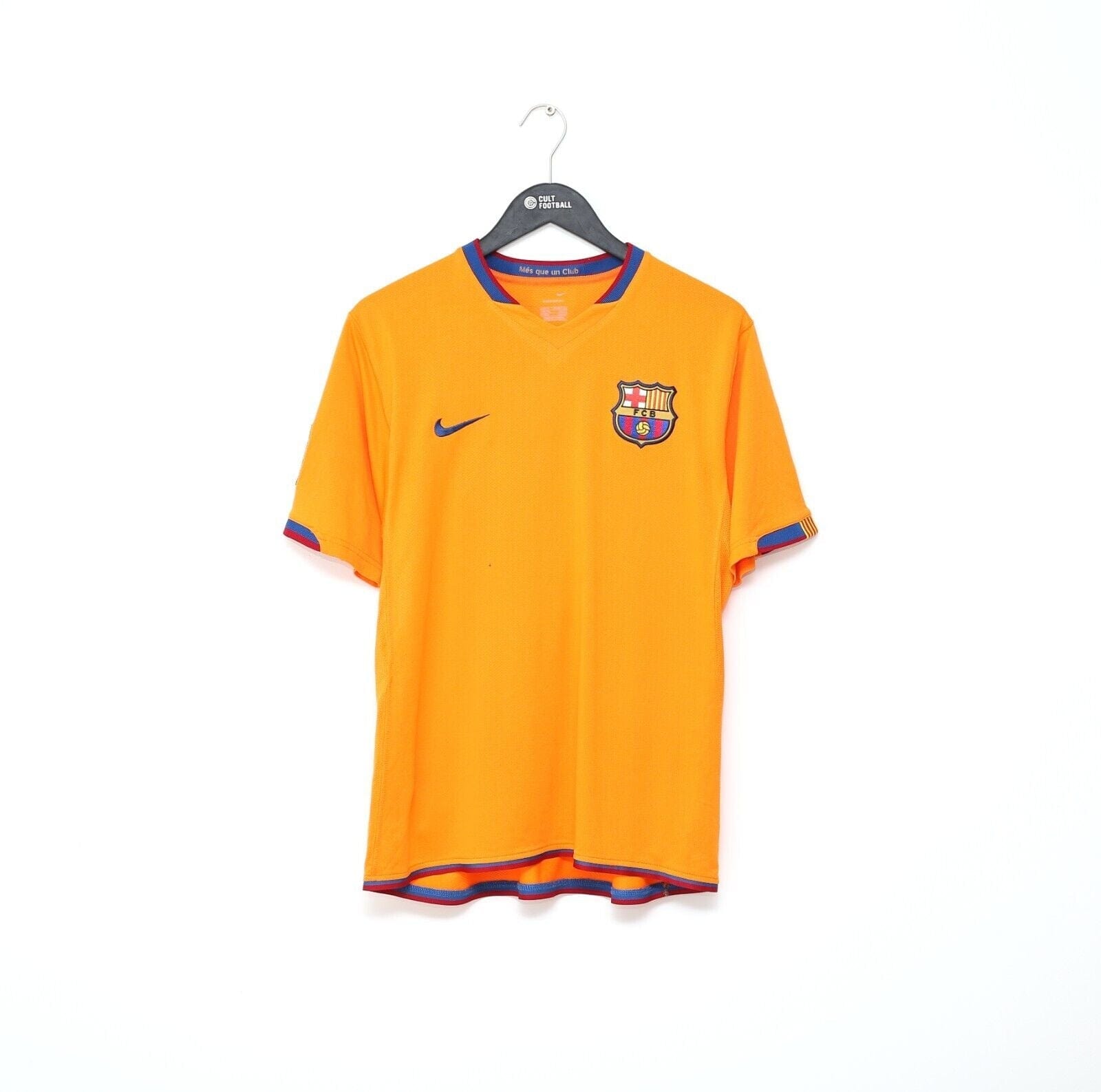 2006/07 MESSI #19 Barcelona Vintage Nike Away Football Shirt Jersey (M)