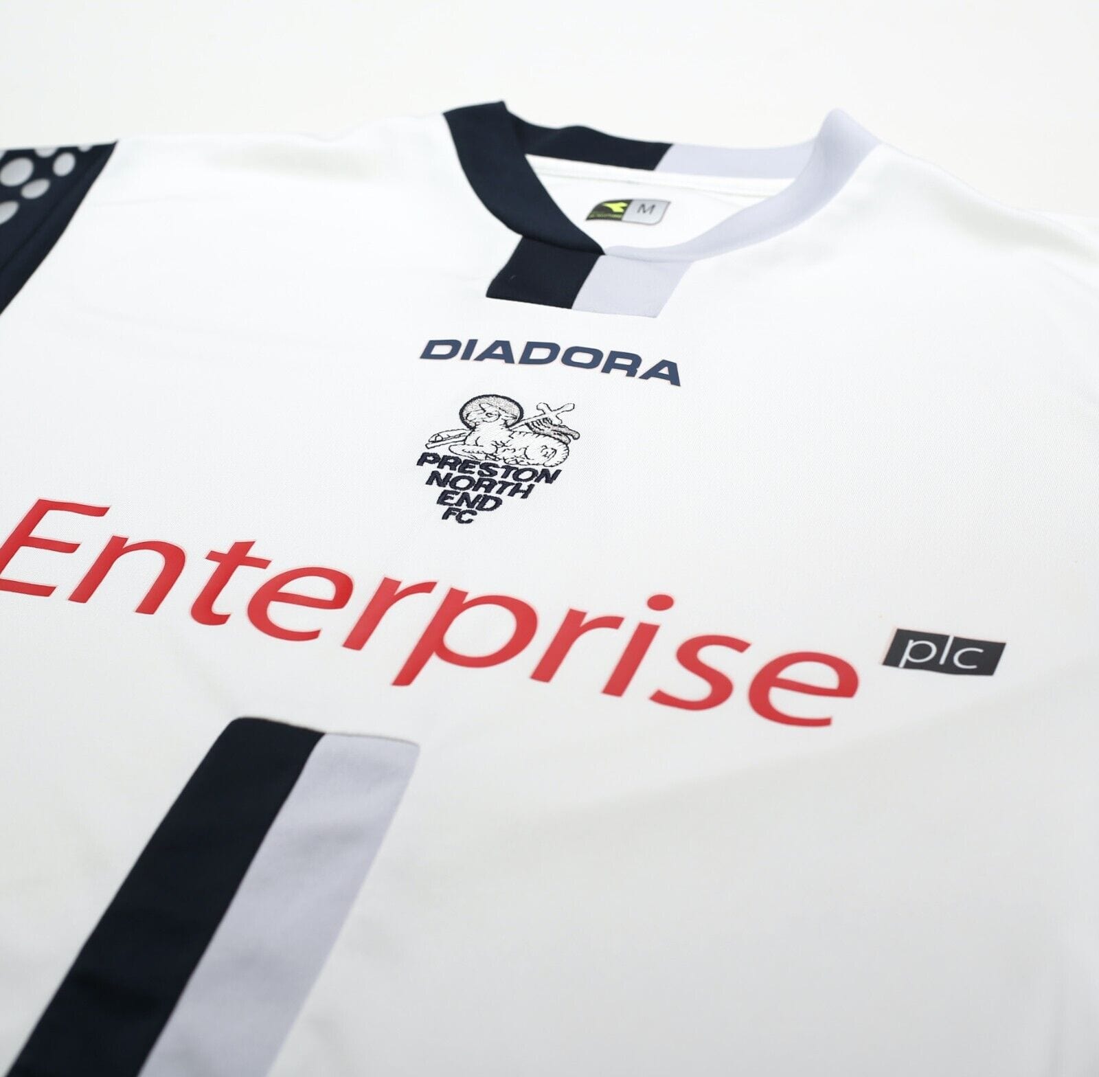 2006/07 PRESTON NORTH END Vintage Diadora Home Football Shirt (M)